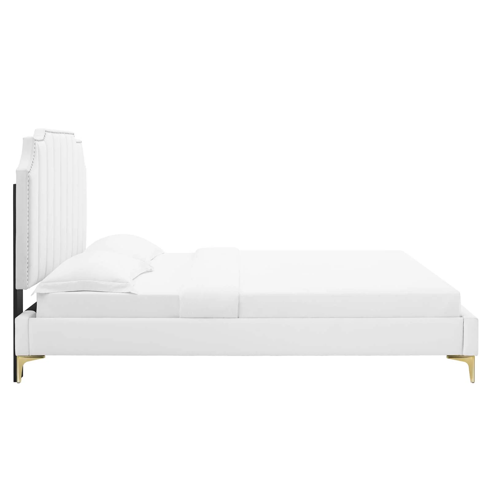 Colette Queen Performance Velvet Platform Bed By Modway - MOD-6583 - Image 123