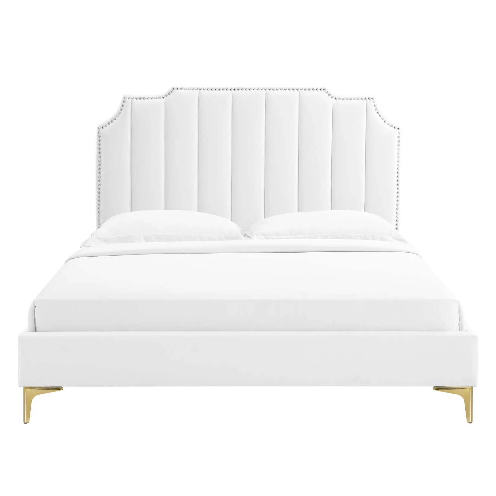 Colette Queen Performance Velvet Platform Bed By Modway - MOD-6583 - Image 124