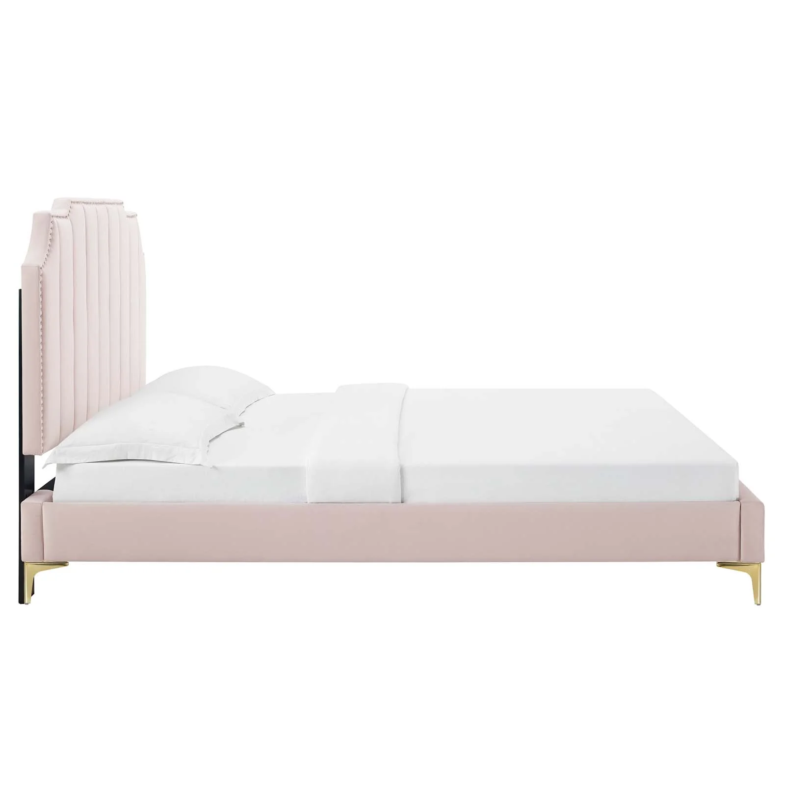 Colette Queen Performance Velvet Platform Bed By Modway - MOD-6583 - Image 91