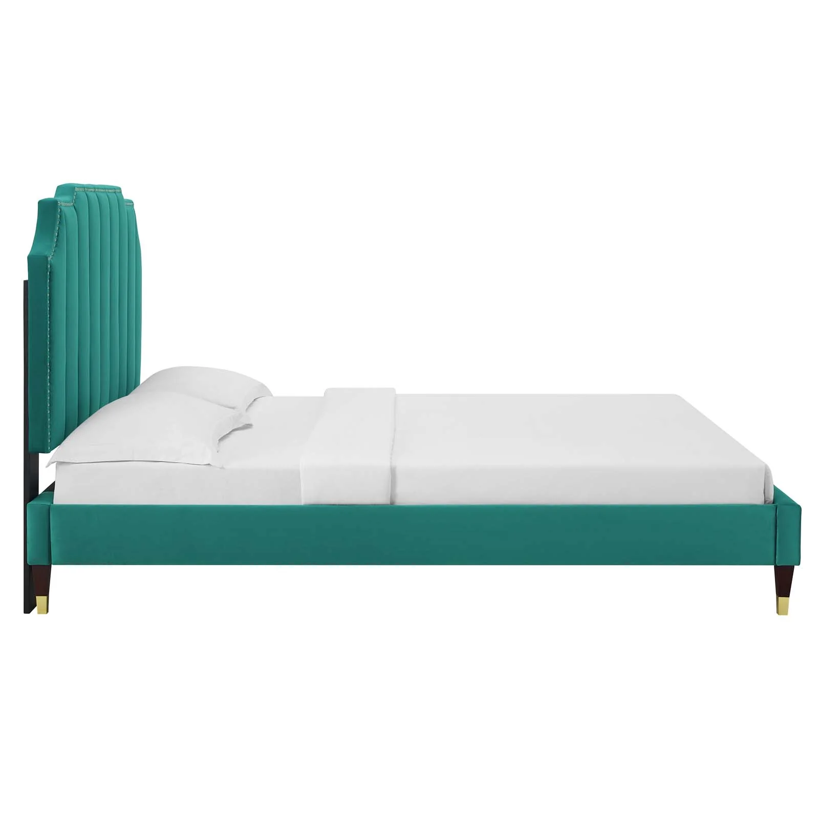 Colette Queen Performance Velvet Platform Bed By Modway - MOD-6584 - Image 107