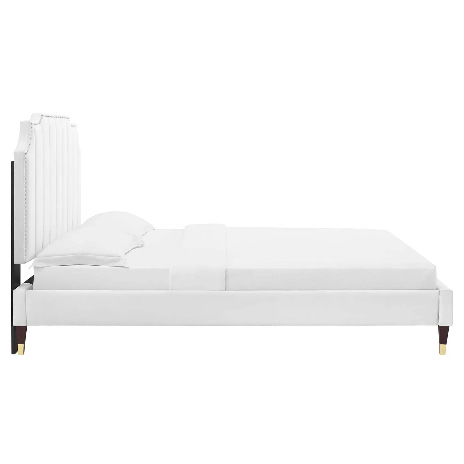 Colette Queen Performance Velvet Platform Bed By Modway - MOD-6584 - Image 123