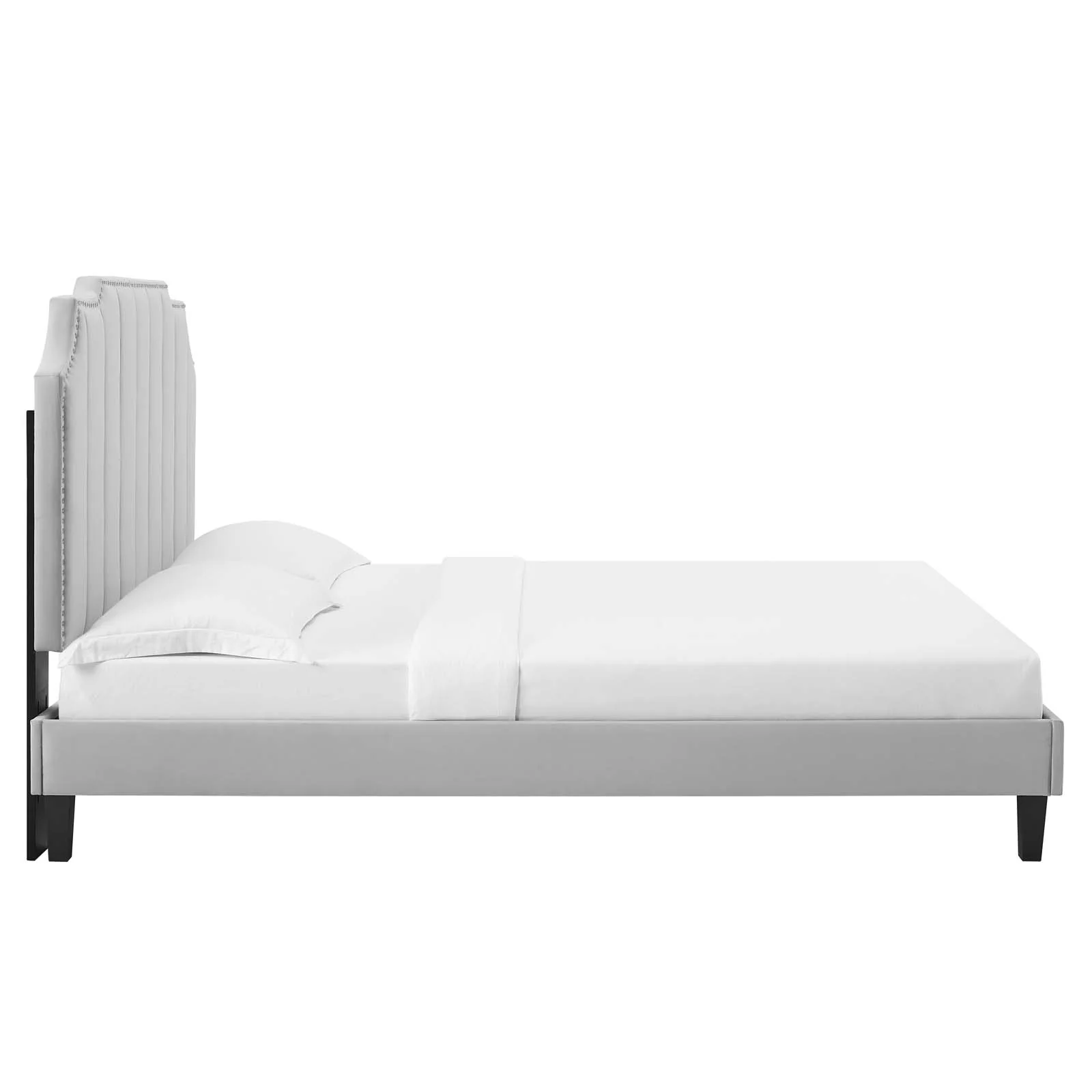 Colette Queen Performance Velvet Platform Bed By Modway - MOD-6585 - Image 43