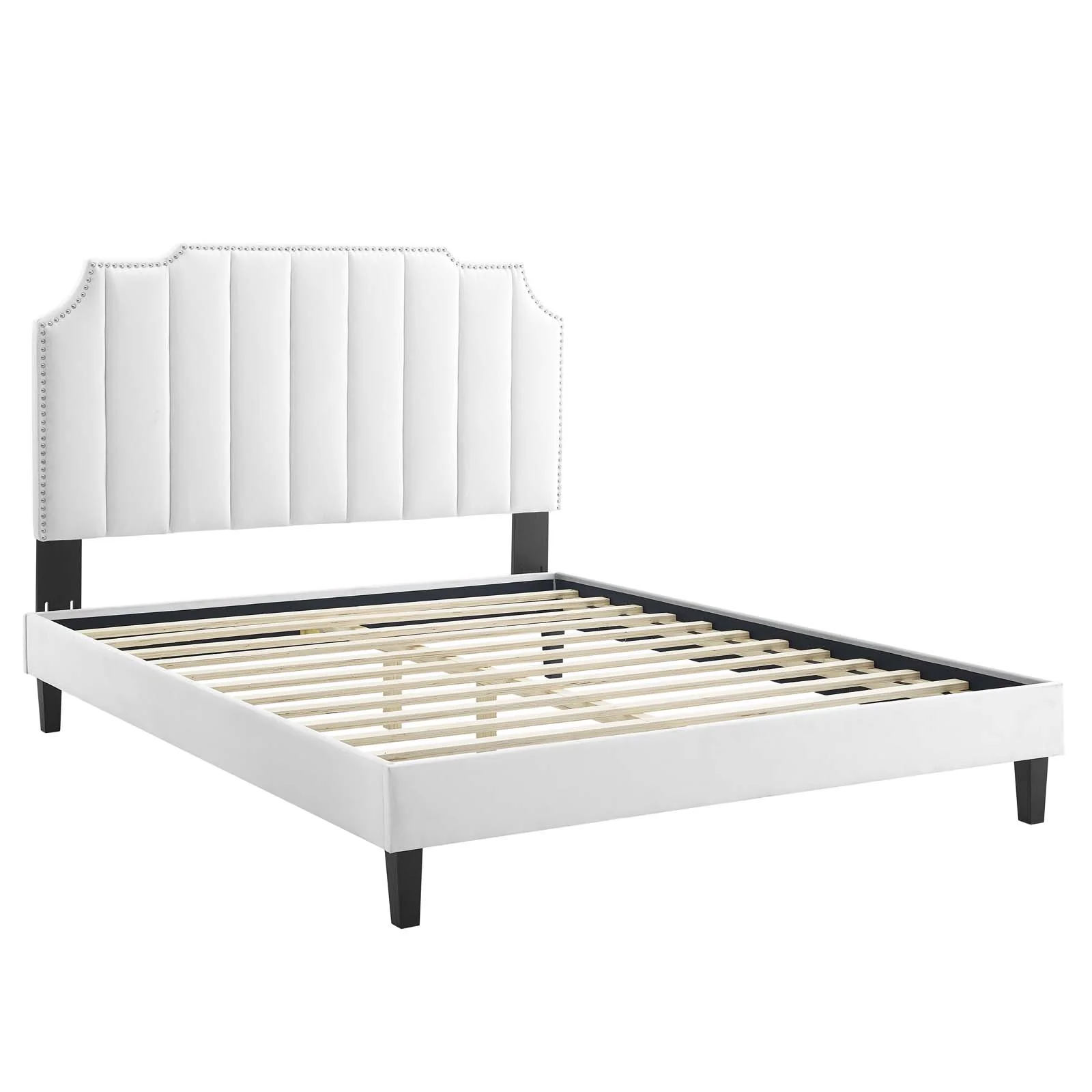 Colette Twin Performance Velvet Platform Bed By Modway - MOD-6884 - Image 122