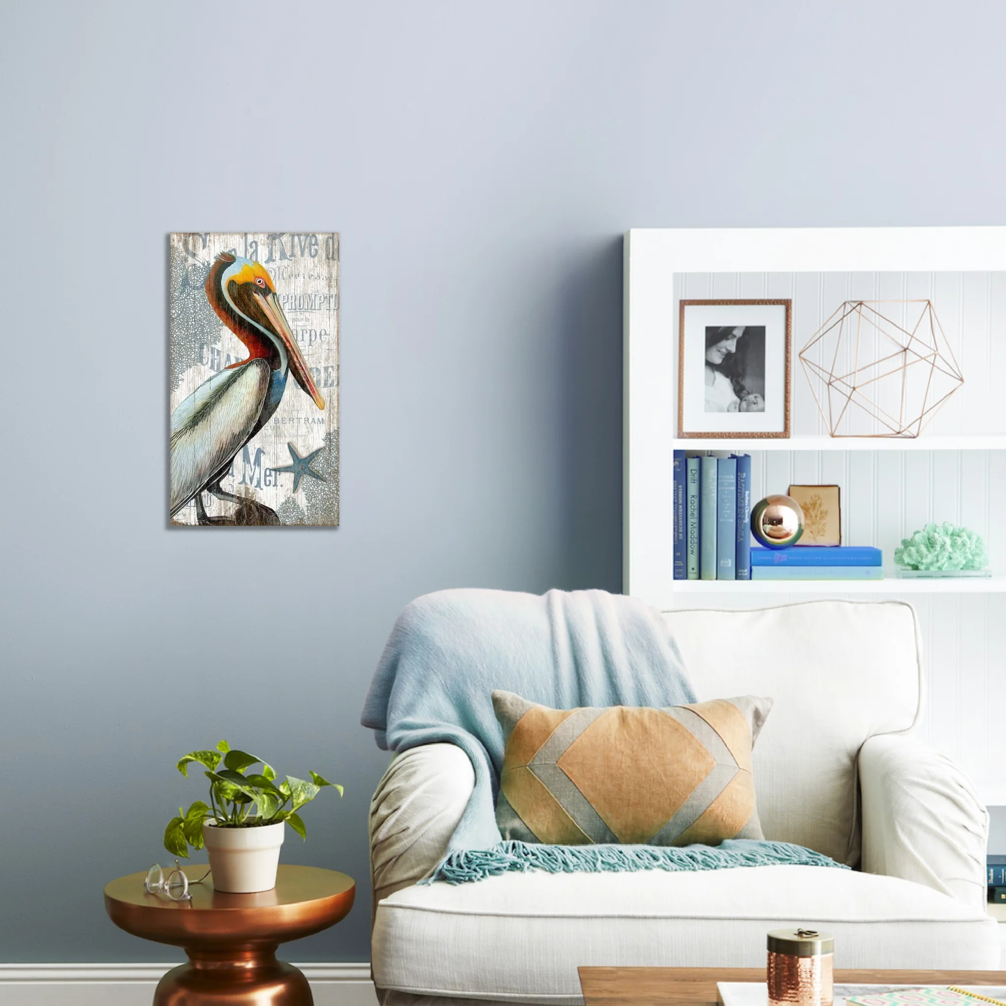 Colorful Pelican Wall Décor By Homeroots - Image 2