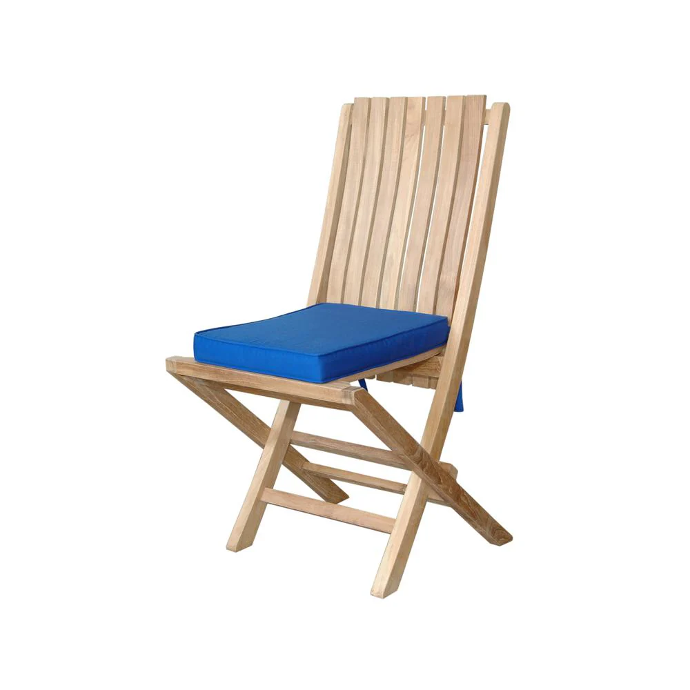 Comfort Folding Chair Sell & Price Per 2 Chairs Only By Anderson Teak - Image 2