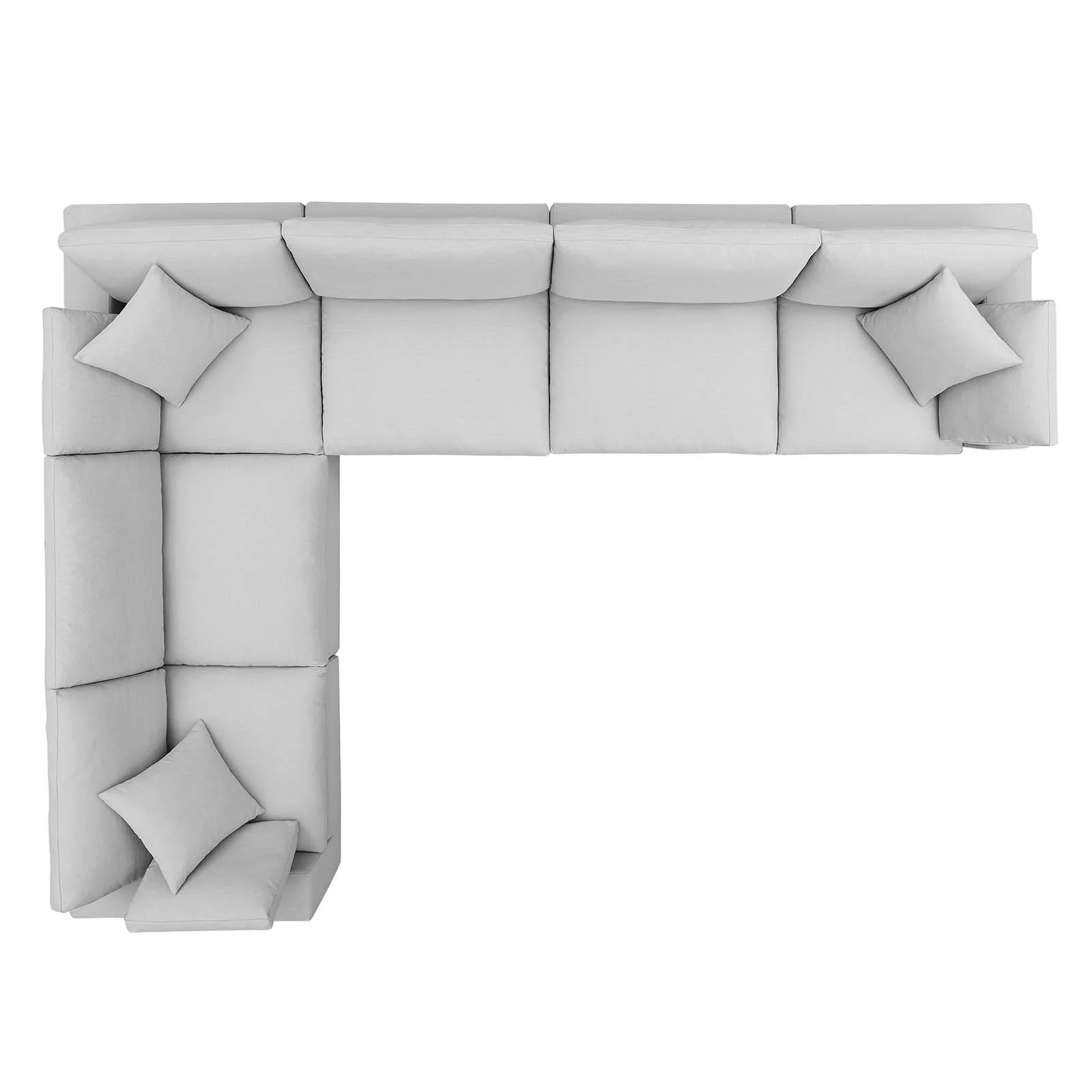 Commix Down Filled Overstuffed 6 Piece Sectional Sofa Set By Modway - EEI-3361 - Image 12
