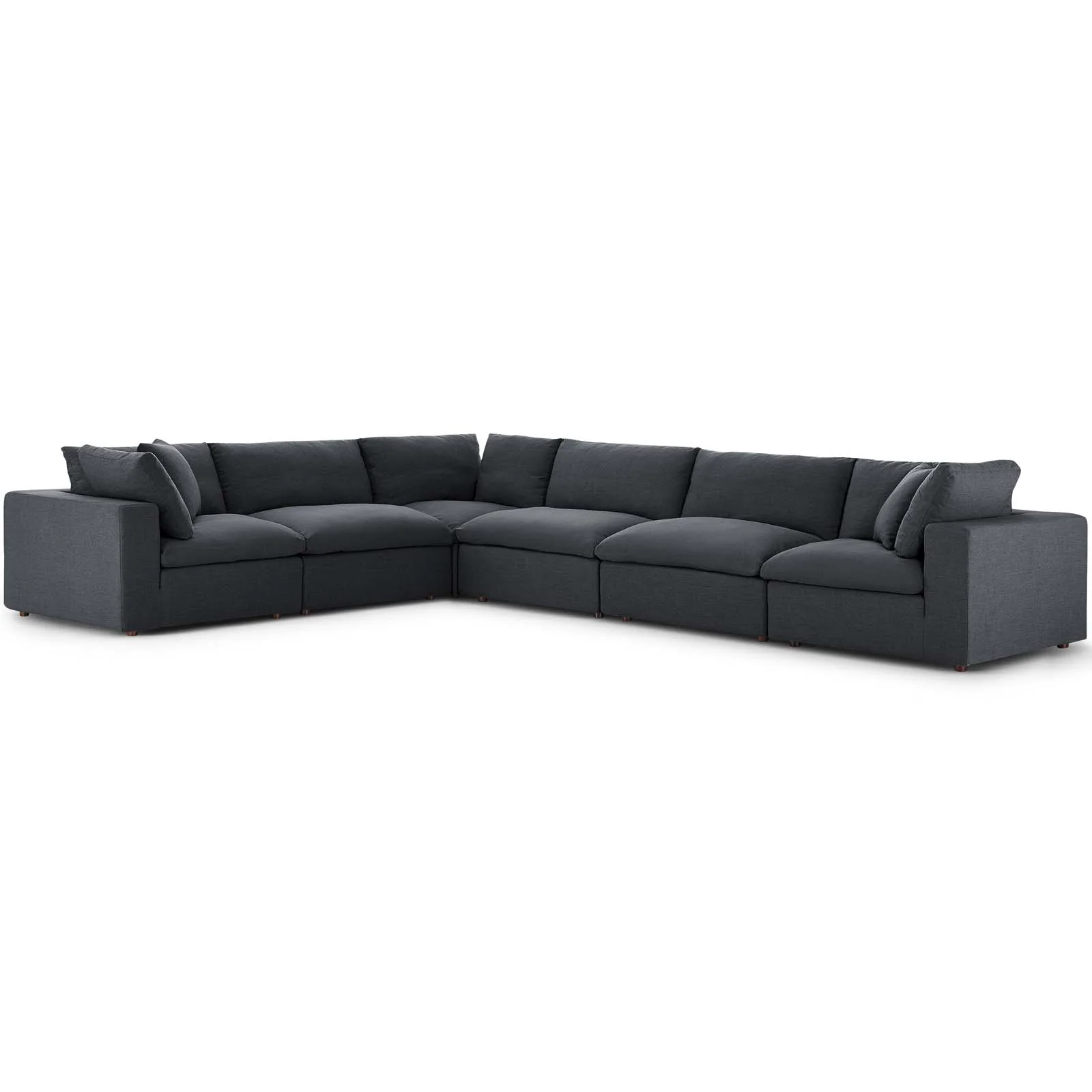 Commix Down Filled Overstuffed 6 Piece Sectional Sofa Set By Modway - EEI-3361 - Image 36