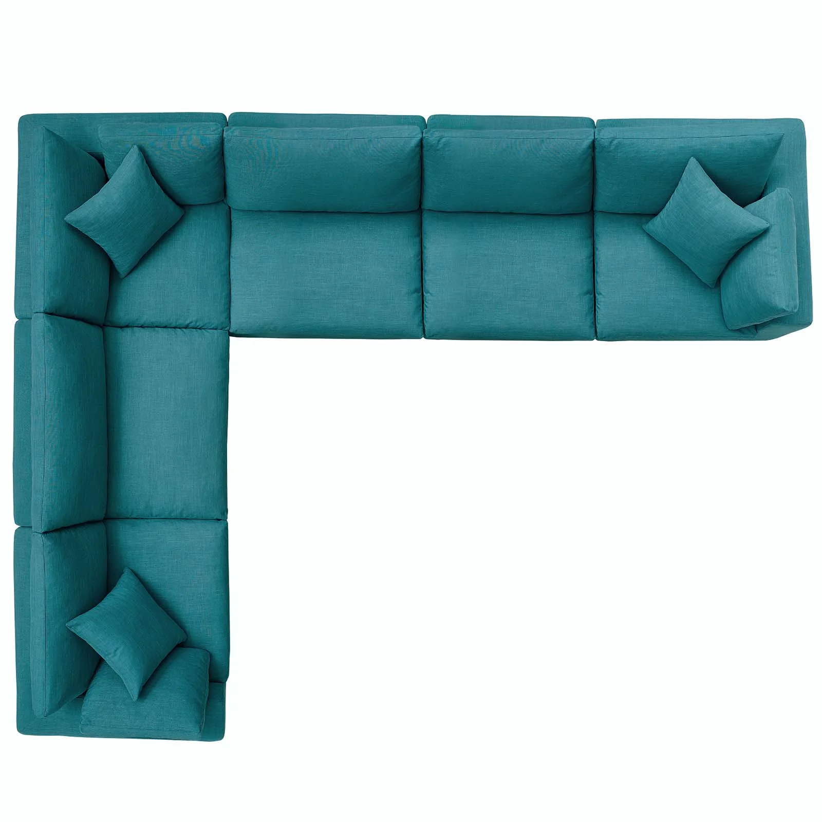 Commix Down Filled Overstuffed 6 Piece Sectional Sofa Set By Modway - EEI-3361 - Image 37
