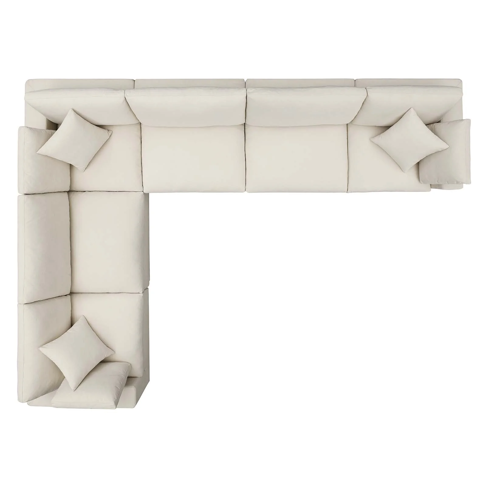 Commix Down Filled Overstuffed 6 Piece Sectional Sofa Set By Modway - EEI-3361 - Image 8