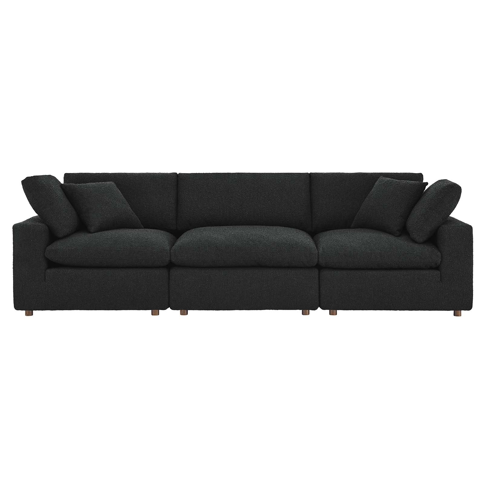 Commix Down Filled Overstuffed Boucle Fabric 3-Seater Sofa By Modway - EEI-6362 - Image 3