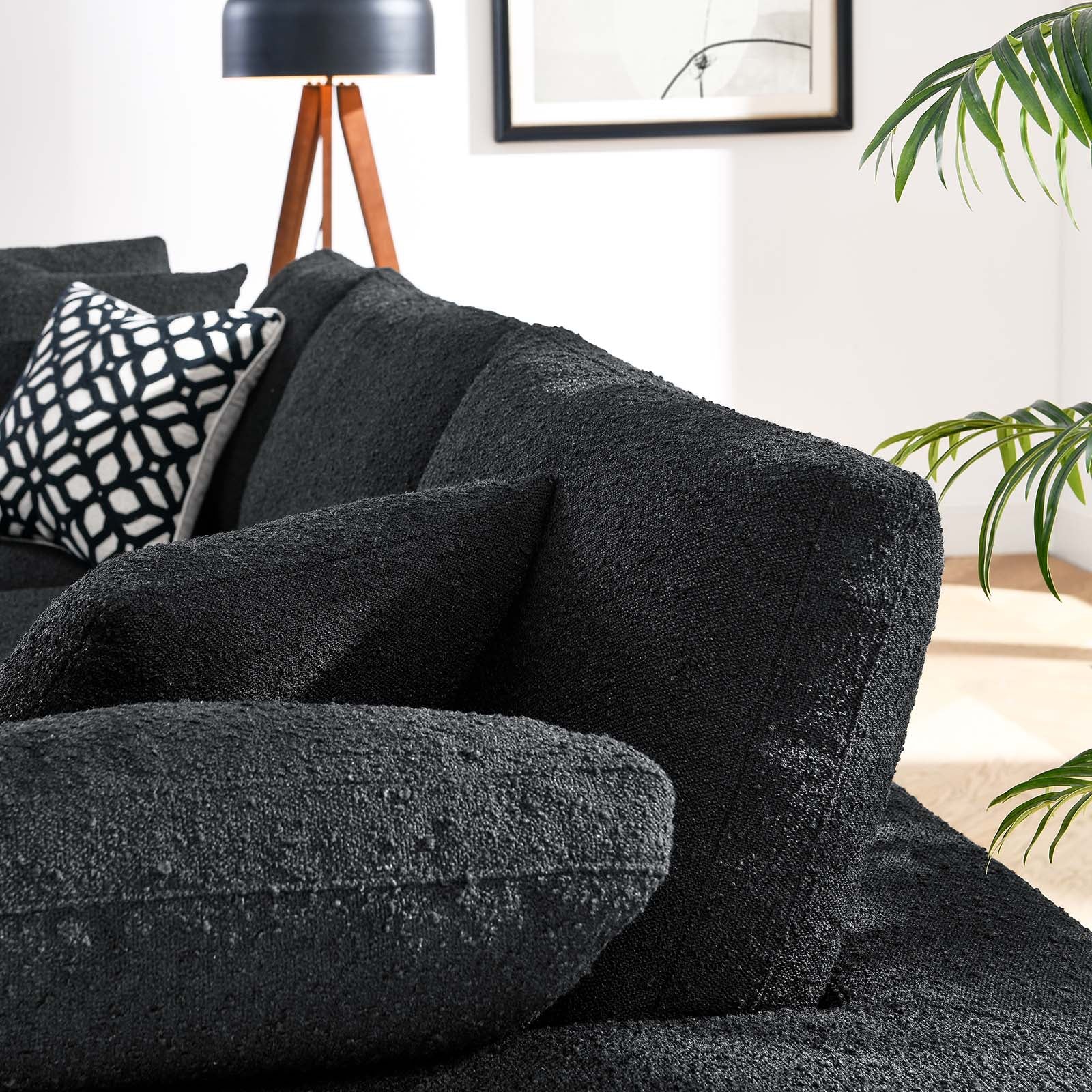 Commix Down Filled Overstuffed Boucle Fabric 3-Seater Sofa By Modway - EEI-6362 - Image 5