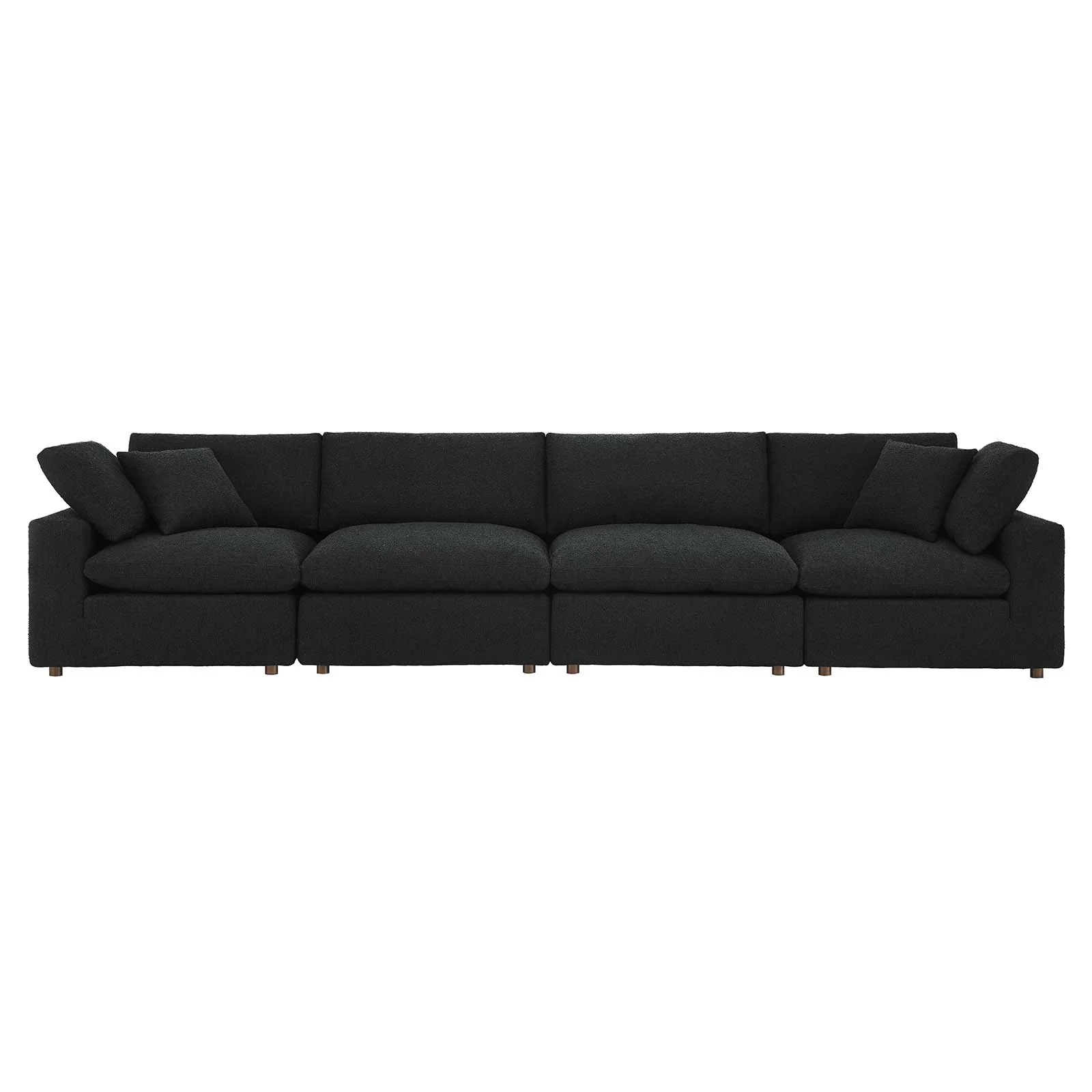 Commix Down Filled Overstuffed Boucle Fabric 4-Seater Sofa By Modway - EEI-6364 - Image 3