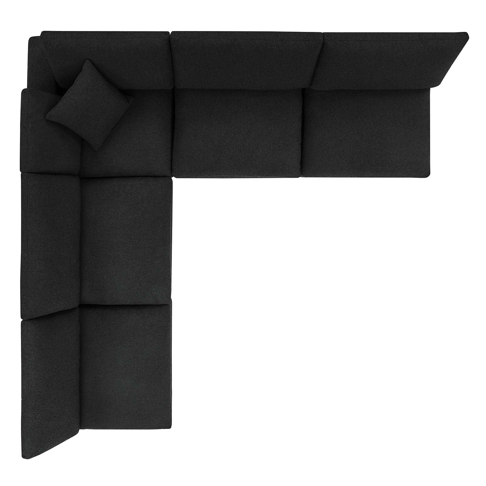 Commix Down Filled Overstuffed Boucle Fabric 5-Piece Sectional Sofa By Modway - EEI-6367 - Image 3