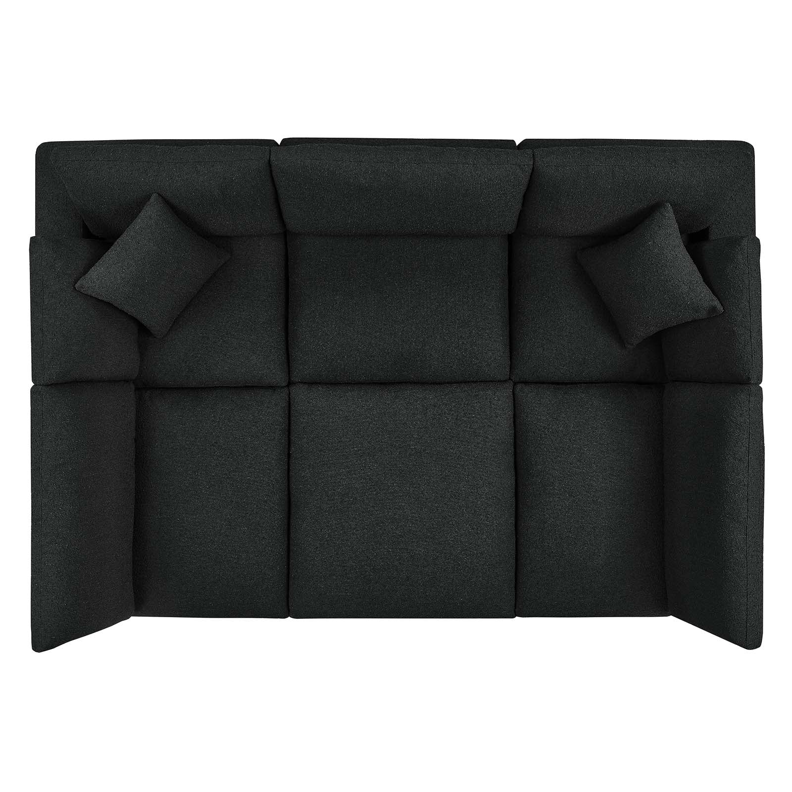 Commix Down Filled Overstuffed Boucle Fabric 6-Piece Sectional Sofa By Modway - EEI-6372 - Image 3