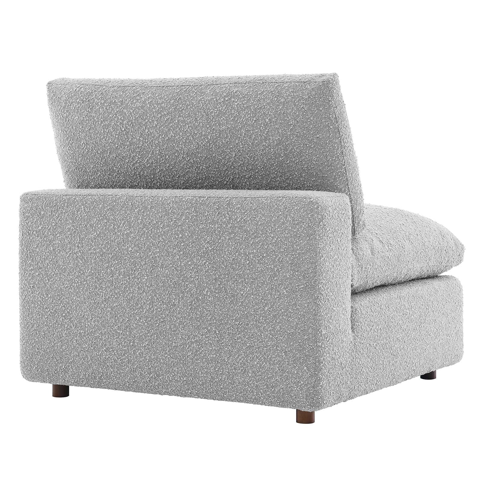 Commix Down Filled Overstuffed Boucle Fabric Armless Chair By Modway - EEI-6257 - Image 19