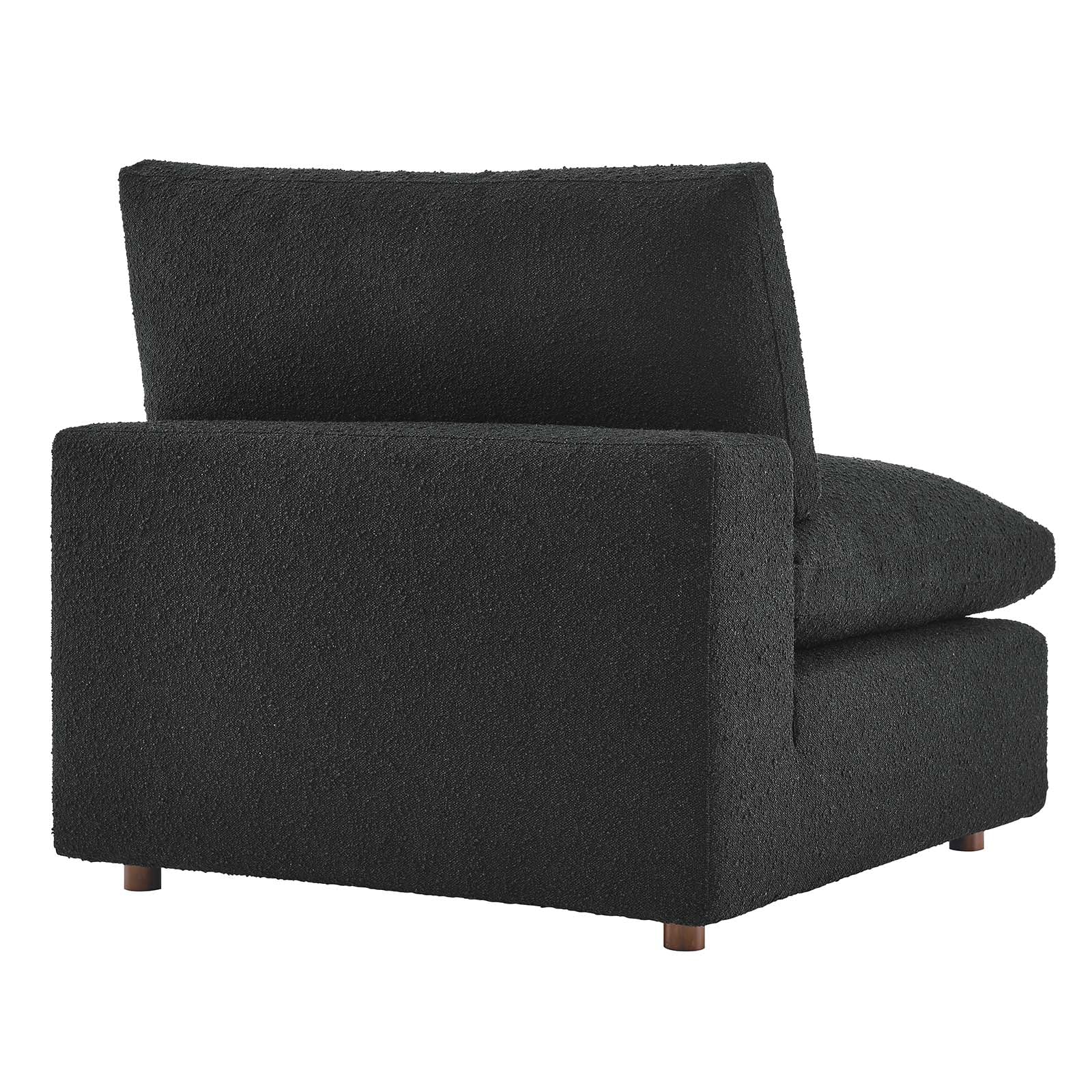 Commix Down Filled Overstuffed Boucle Fabric Armless Chair By Modway - EEI-6257 - Image 3