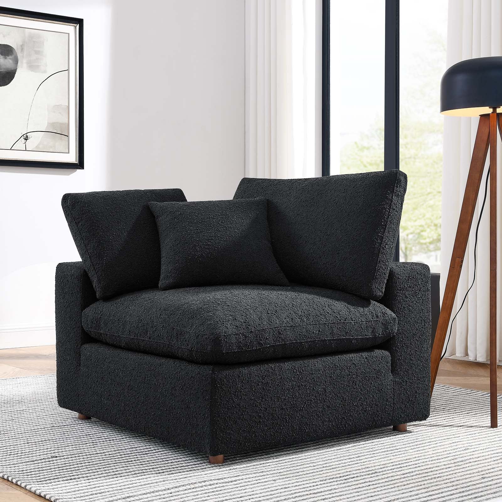 Commix Down Filled Overstuffed Boucle Fabric Corner Chair By Modway - EEI-6259 - Image 8