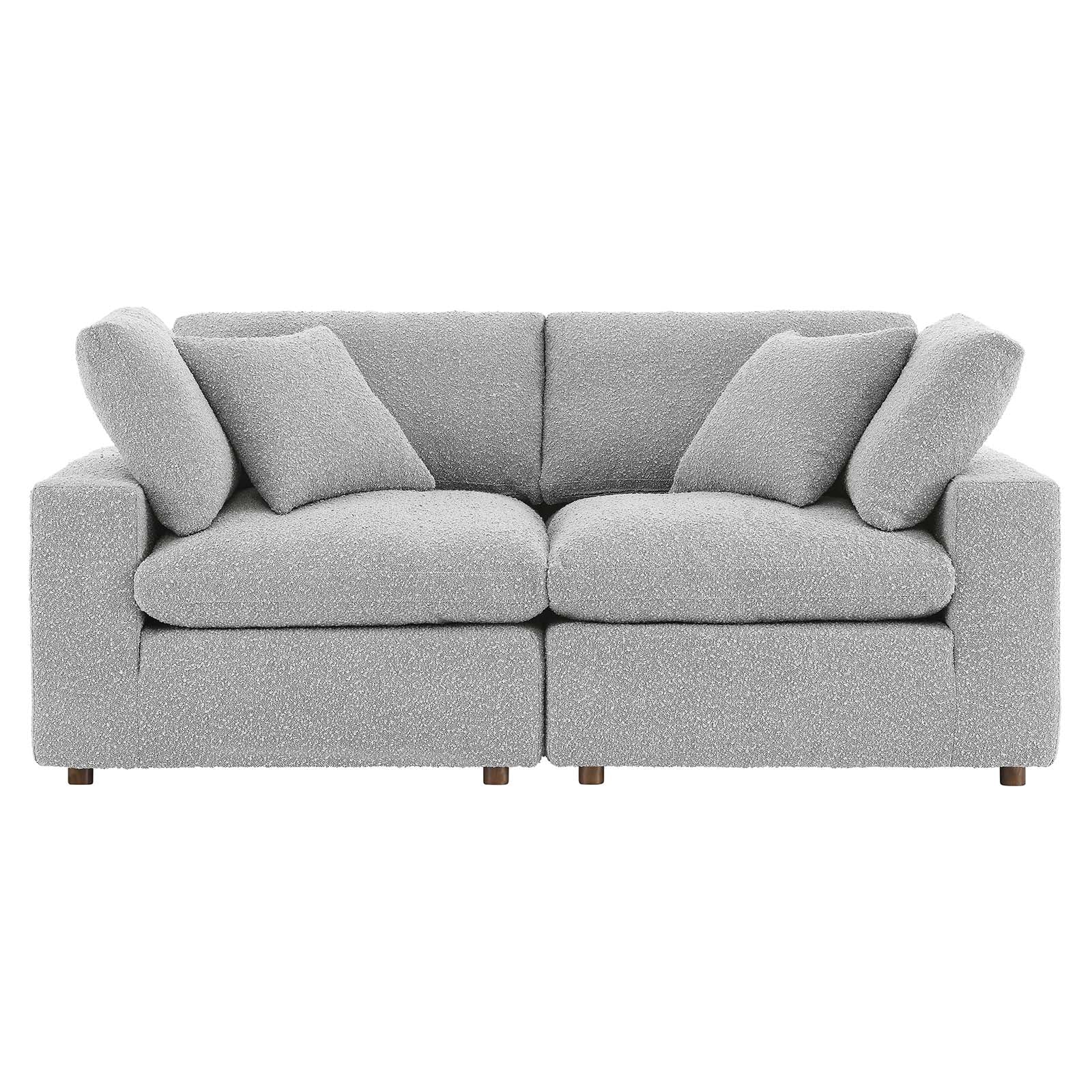 Commix Down Filled Overstuffed Boucle Fabric Loveseat By Modway - EEI-6361 - Image 12
