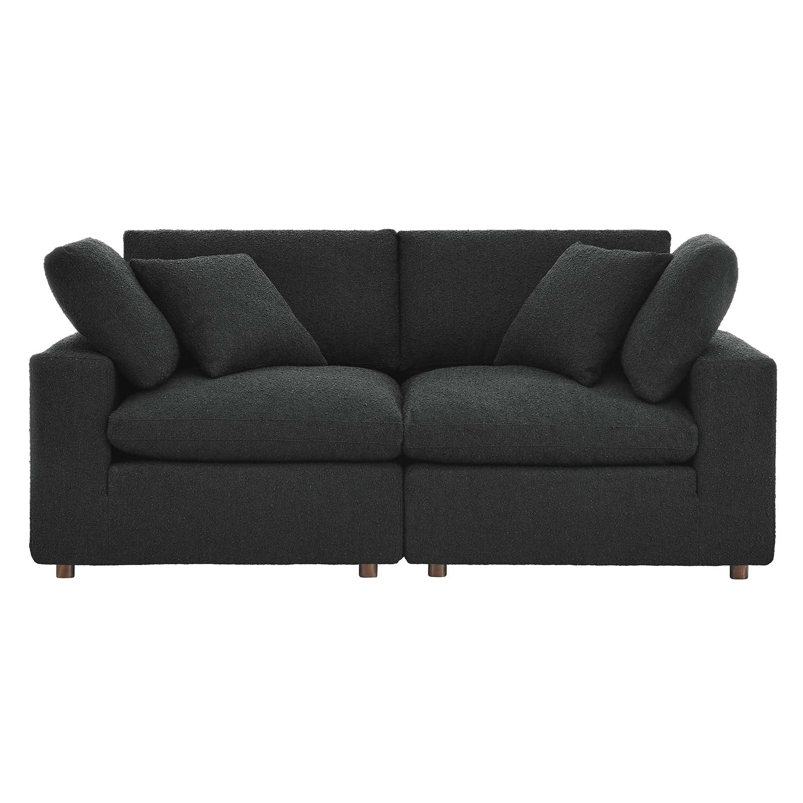 Commix Down Filled Overstuffed Boucle Fabric Loveseat By Modway - EEI-6361 - Image 3