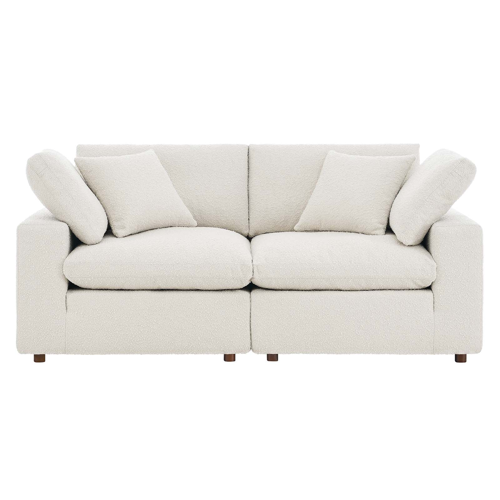 Commix Down Filled Overstuffed Boucle Fabric Loveseat By Modway - EEI-6361 - Image 7