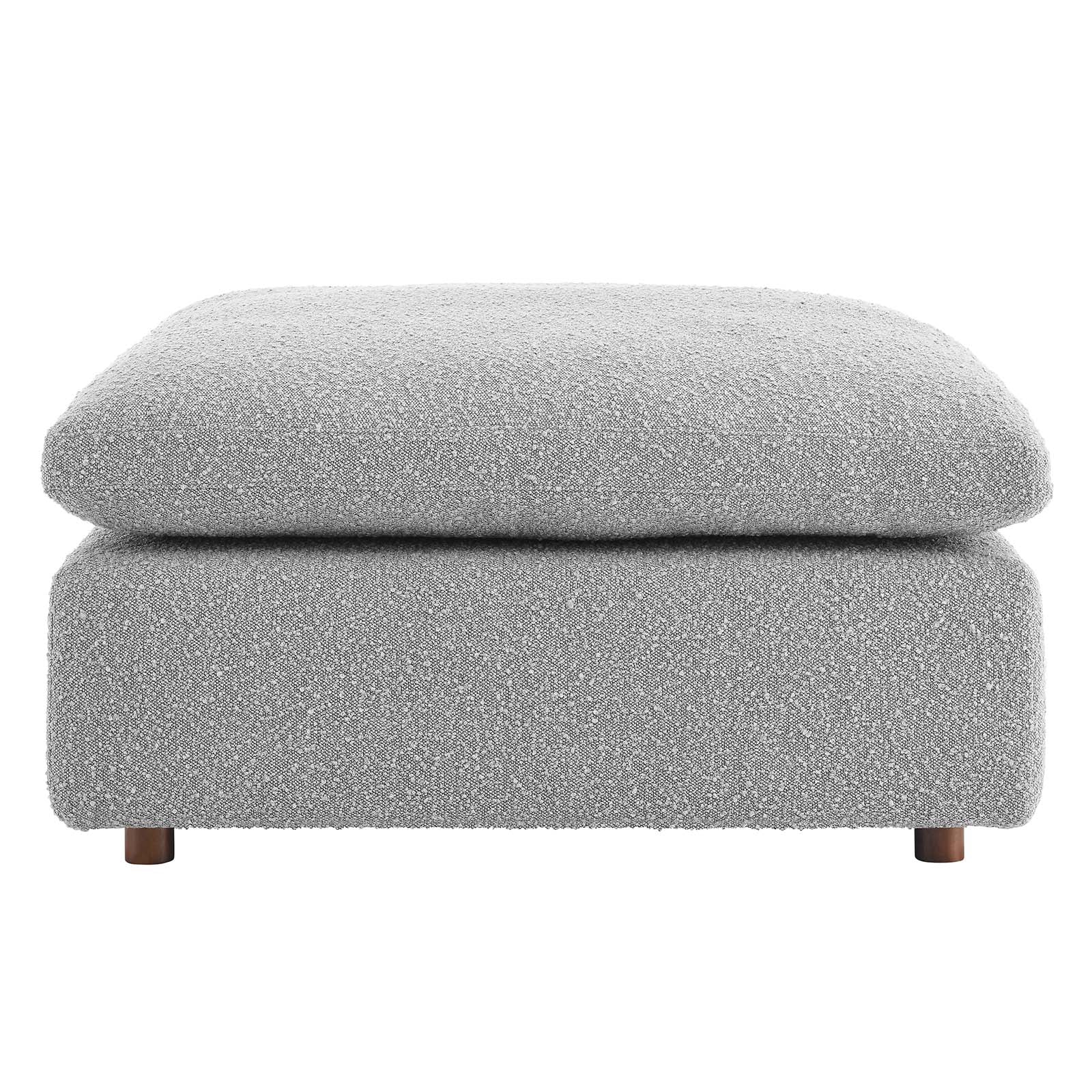 Commix Down Filled Overstuffed Boucle Fabric Ottoman By Modway - EEI-6258 - Image 19