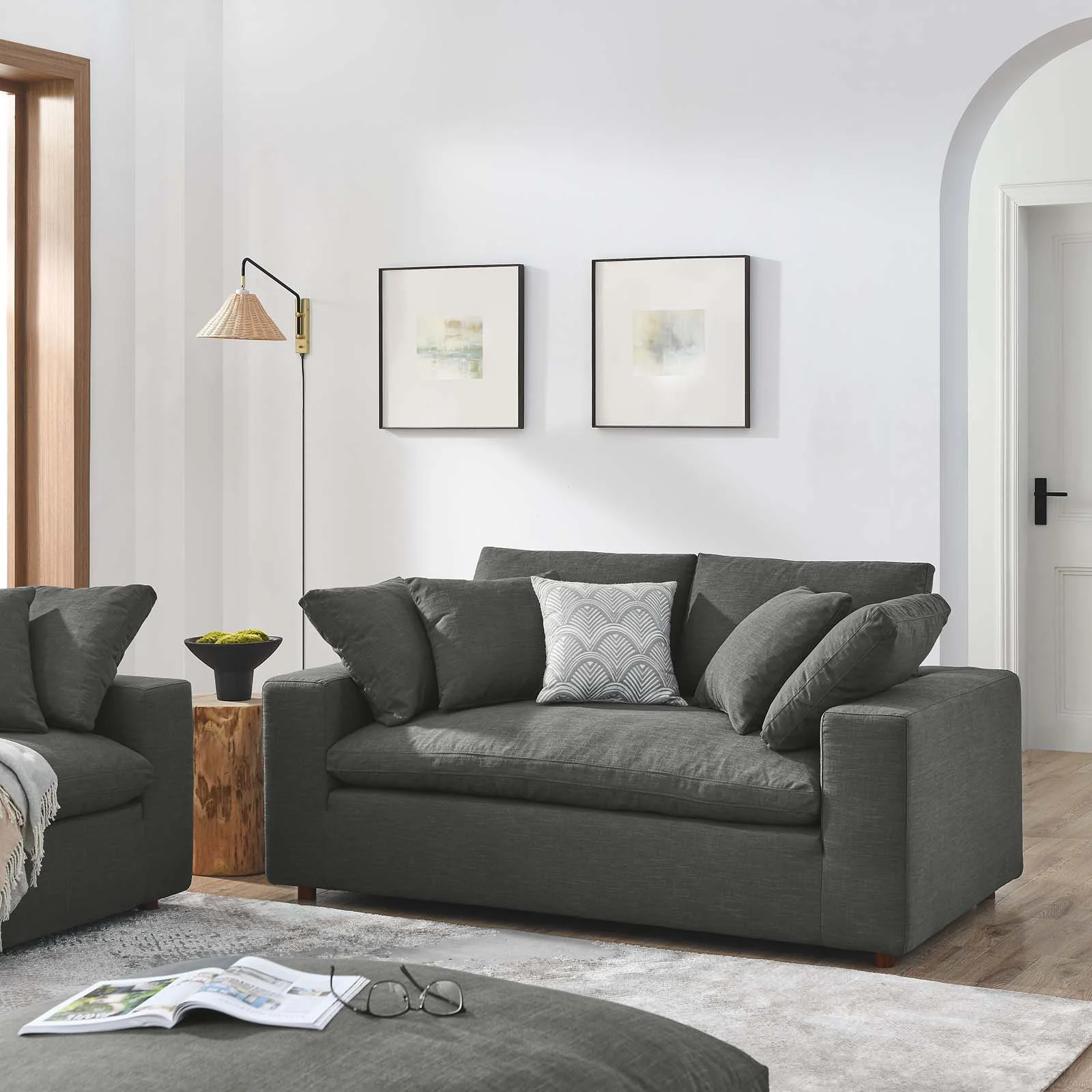 Commix Down Filled Overstuffed Loveseat By Modway - EEI-4859 - Image 17