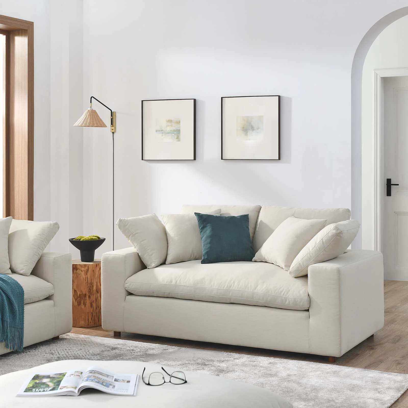 Commix Down Filled Overstuffed Loveseat By Modway - EEI-4859 - Image 25