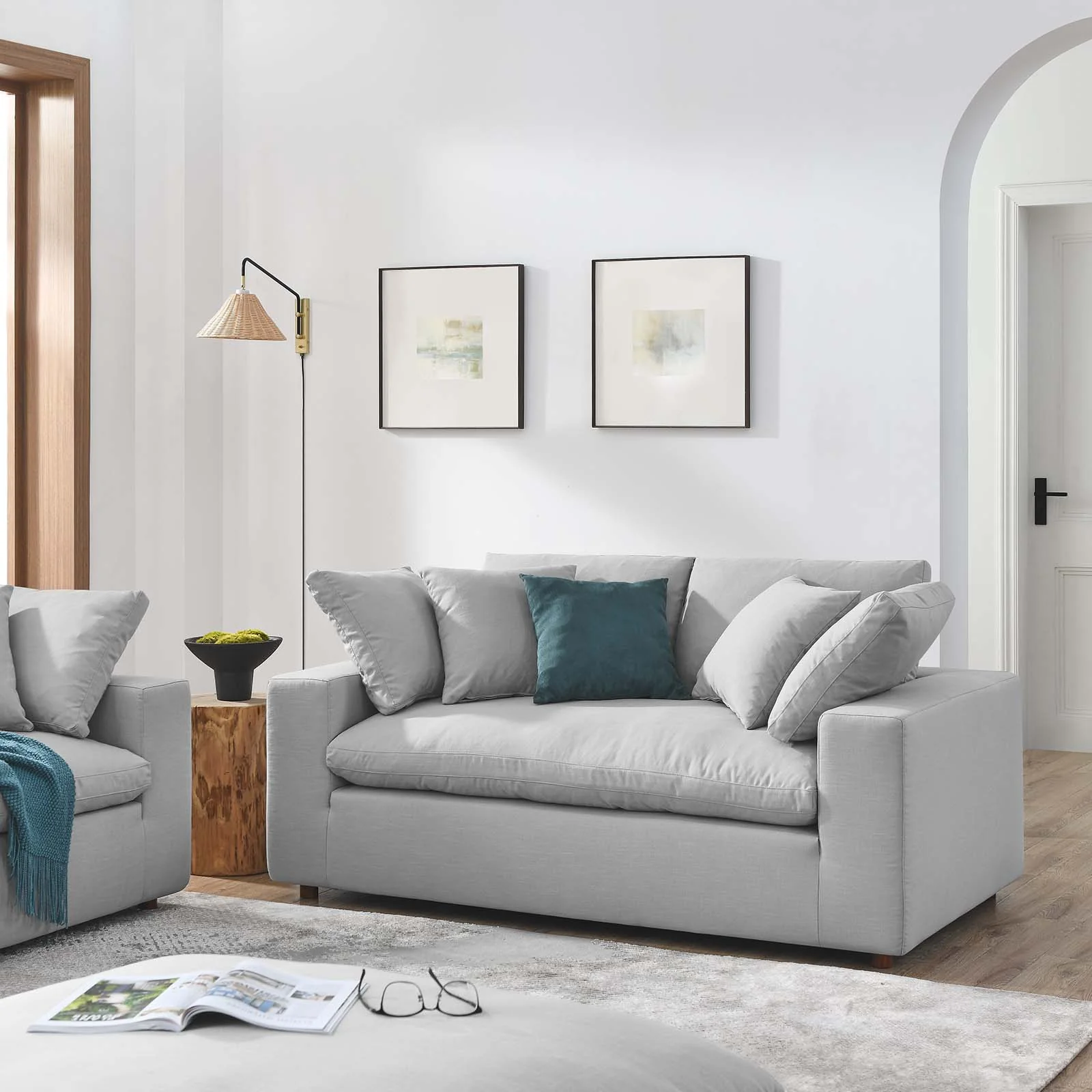 Commix Down Filled Overstuffed Loveseat By Modway - EEI-4859 - Image 33