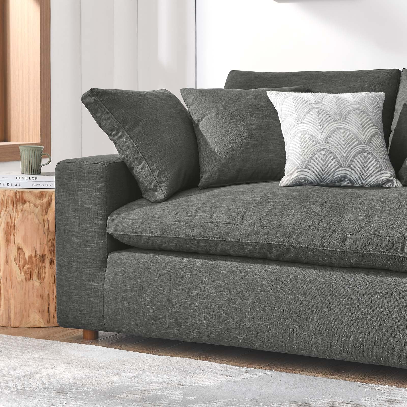 Commix Down Filled Overstuffed Sectional Sofa By Modway - EEI-6510 - Image 40