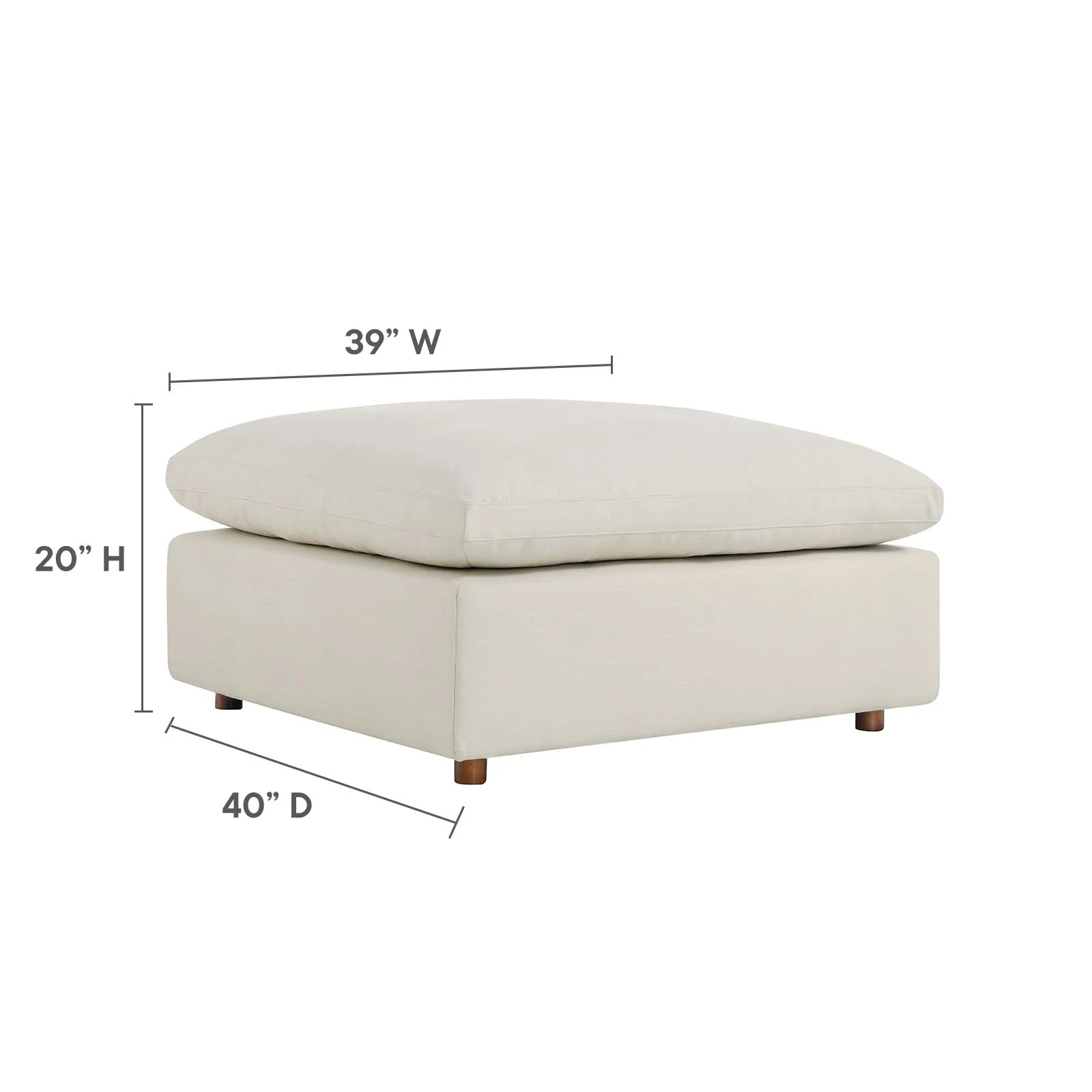Commix Down Filled Overstuffed Sectional Sofa By Modway - EEI-6510 - Image 53