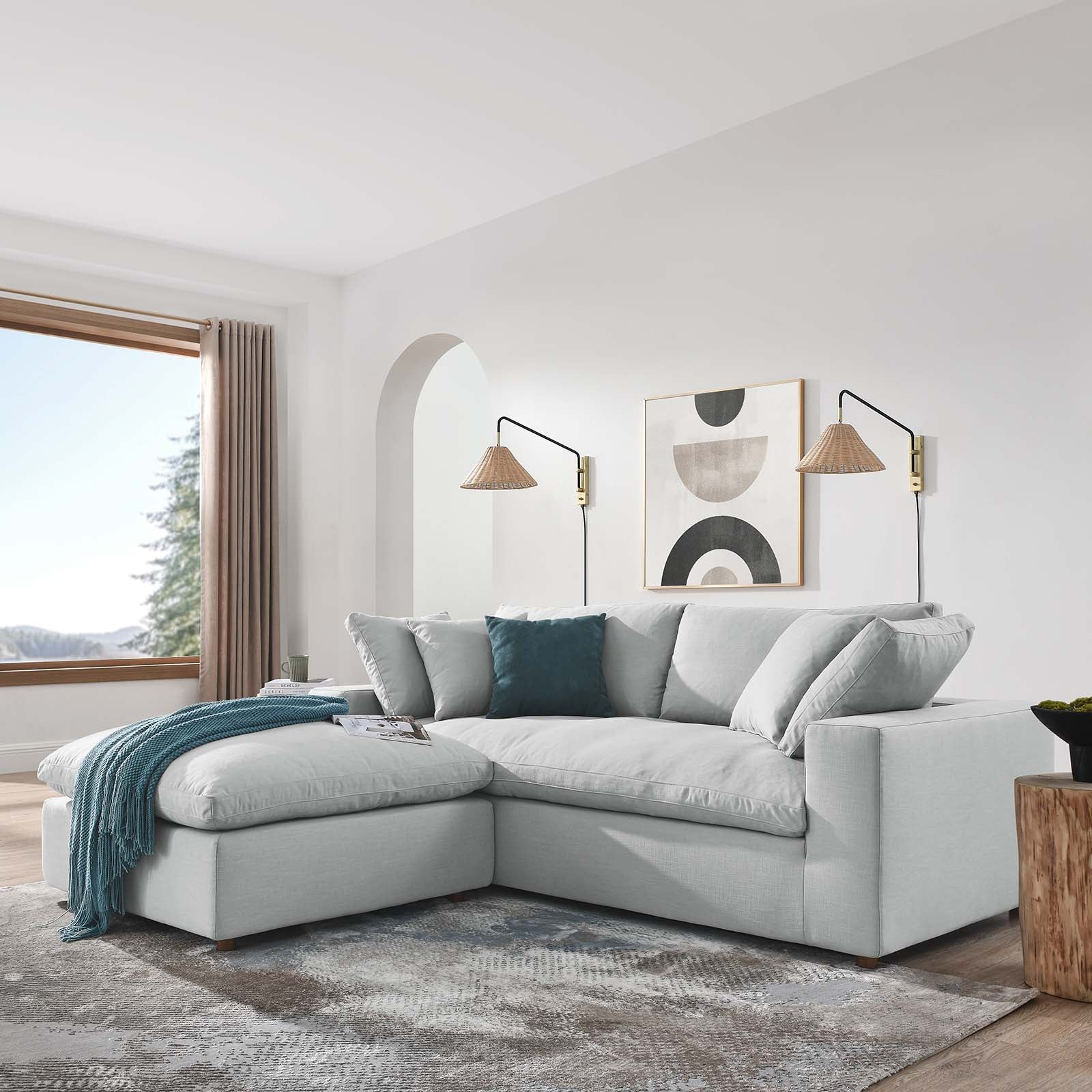 Commix Down Filled Overstuffed Sectional Sofa By Modway - EEI-6510 - Image 57
