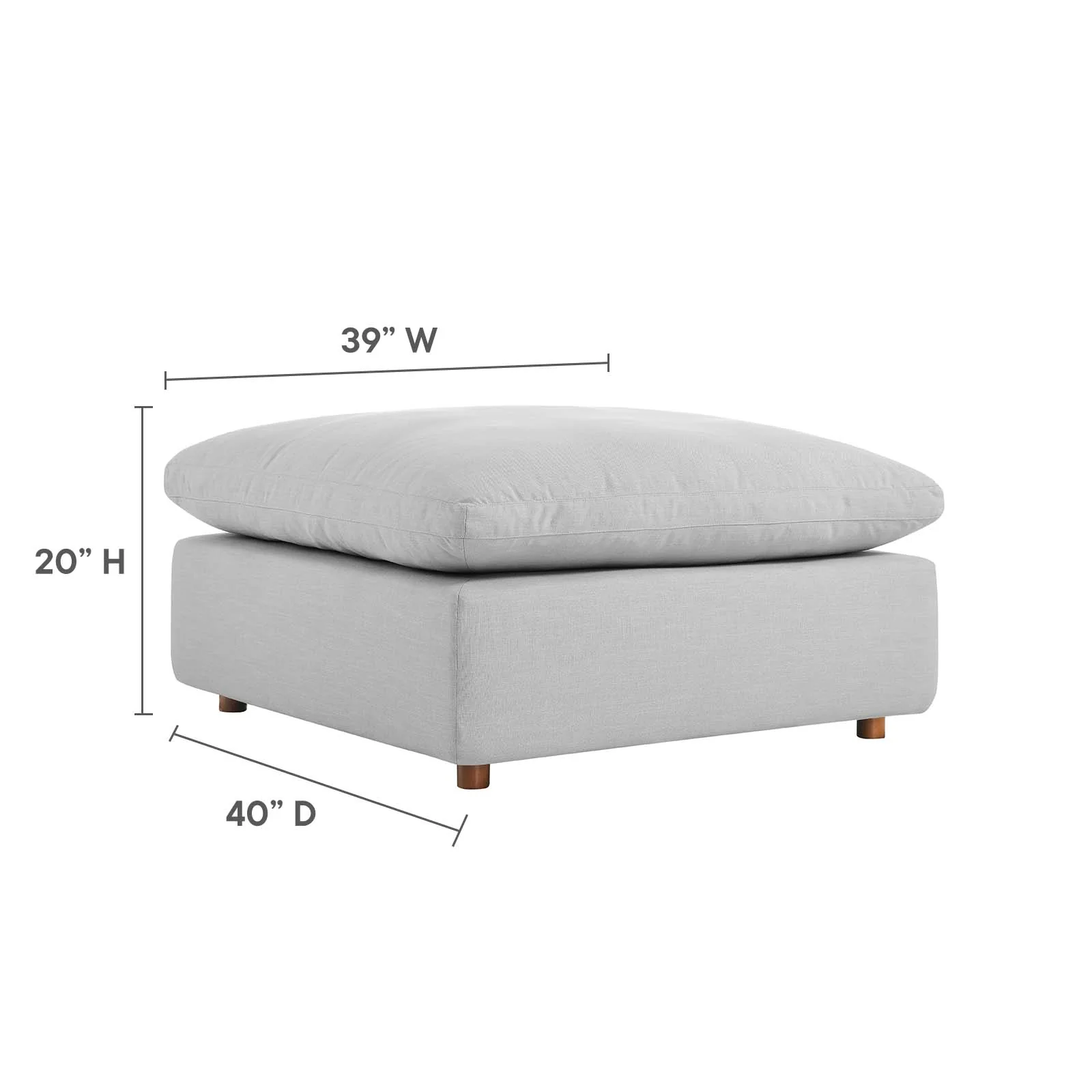 Commix Down Filled Overstuffed Sectional Sofa By Modway - EEI-6510 - Image 67