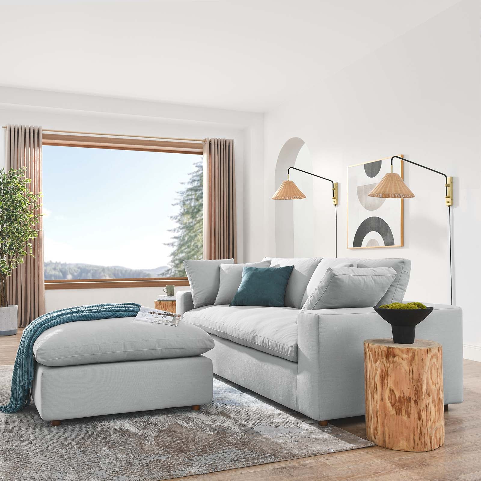 Commix Down Filled Overstuffed Sectional Sofa By Modway - EEI-6510 - Image 69
