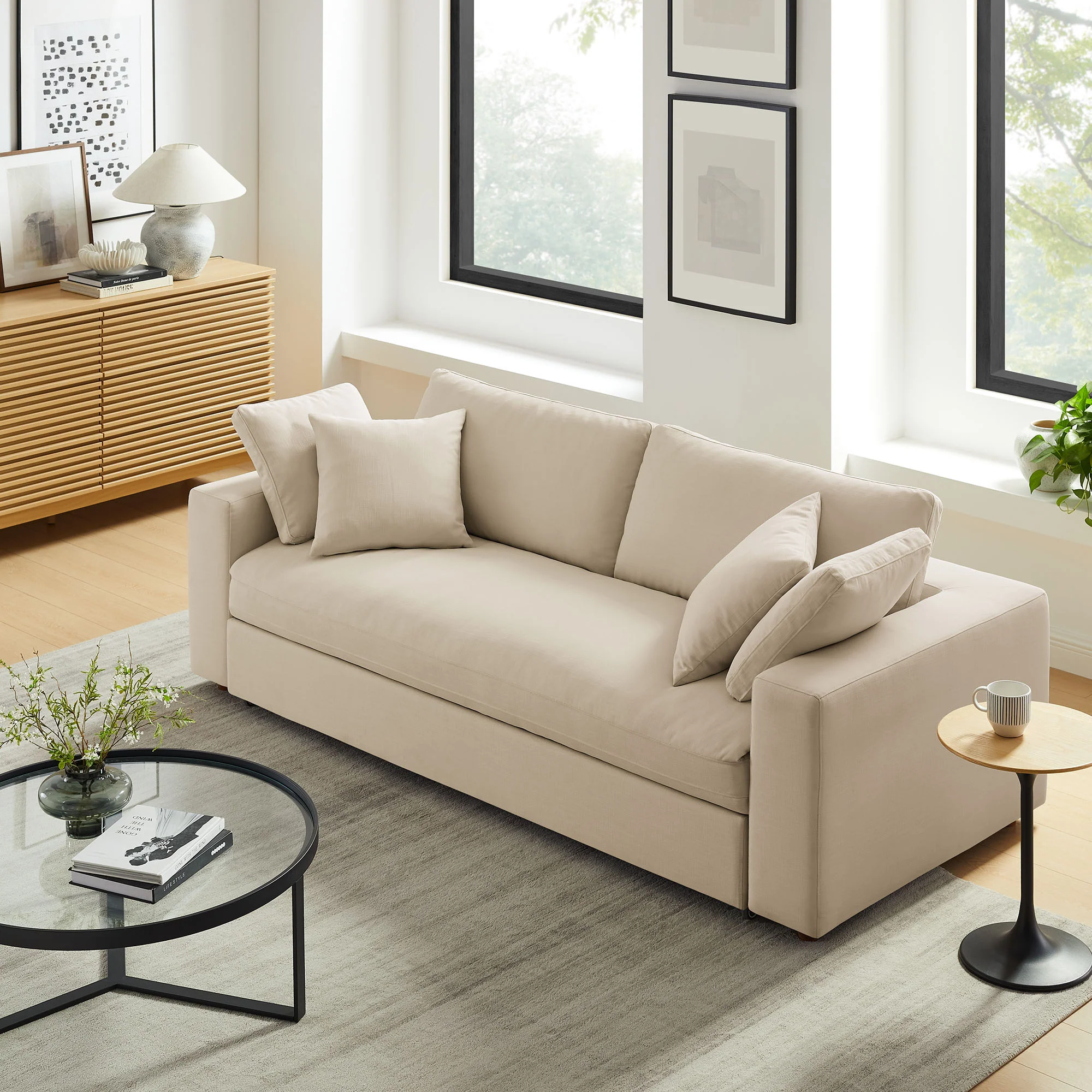 Commix Down Filled Overstuffed Sleeper Sofa by Modway - Image 23