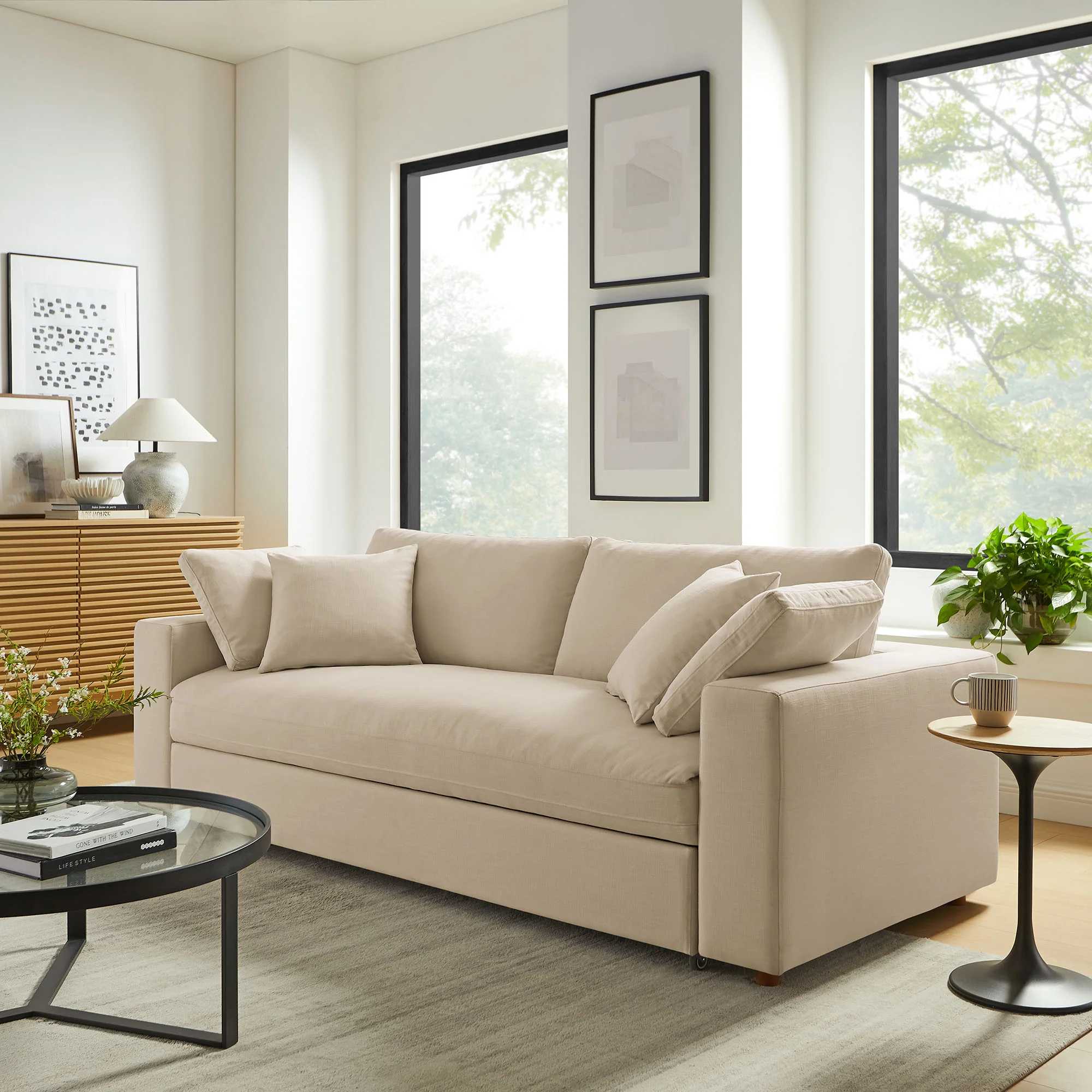 Commix Down Filled Overstuffed Sleeper Sofa by Modway - Image 28