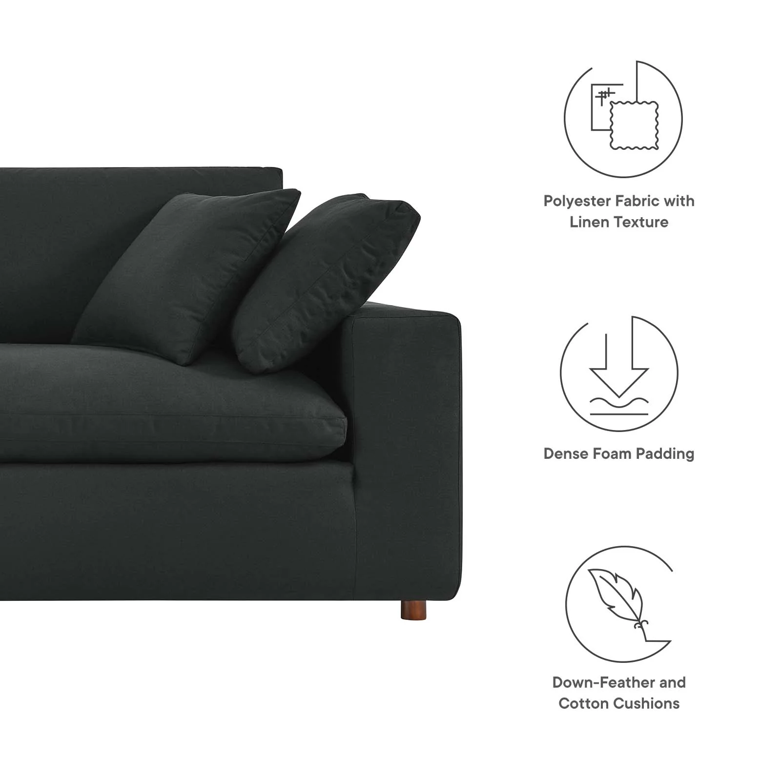 Commix Down Filled Overstuffed Sofa By Modway - EEI-4860 - Image 14