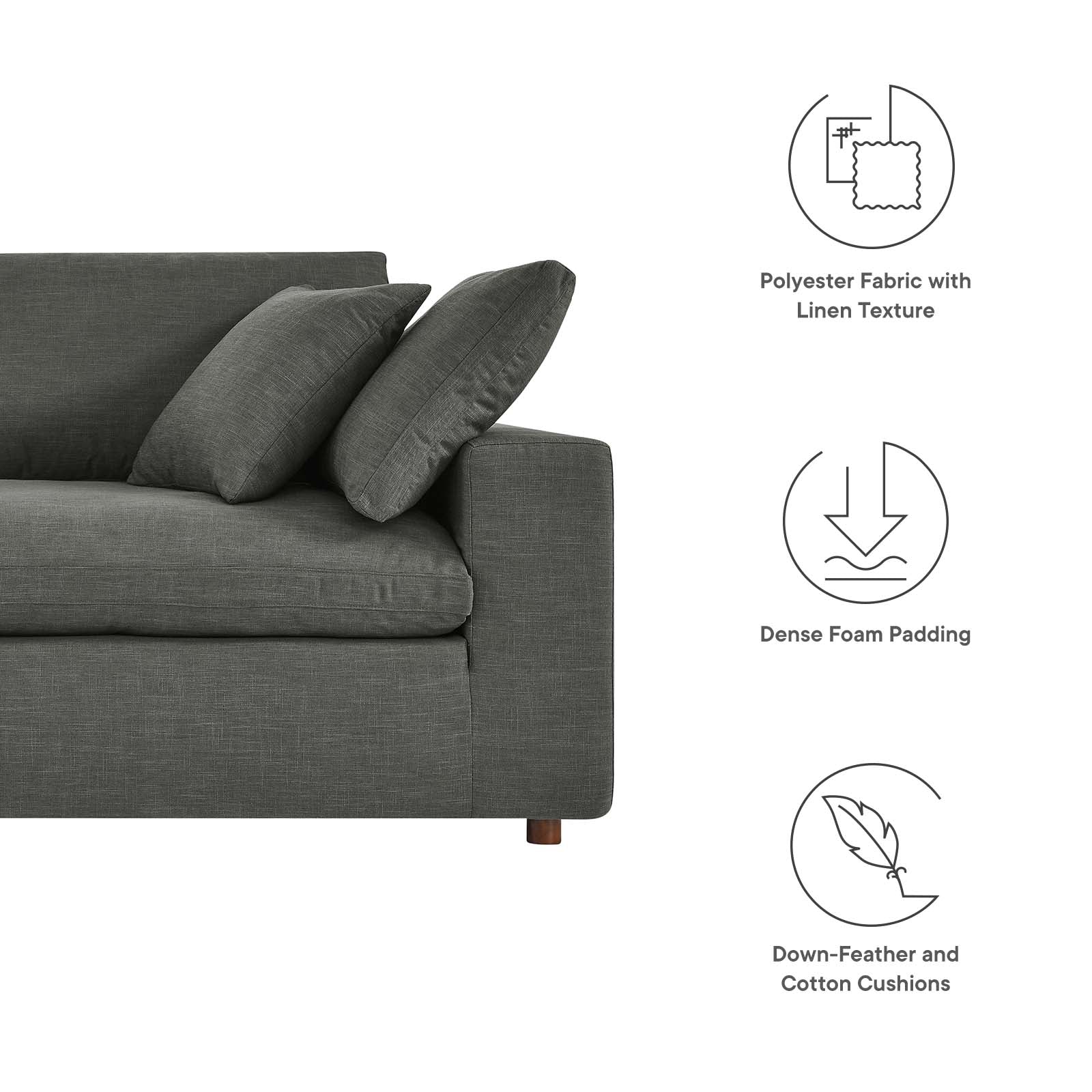 Commix Down Filled Overstuffed Sofa By Modway - EEI-4860 - Image 22