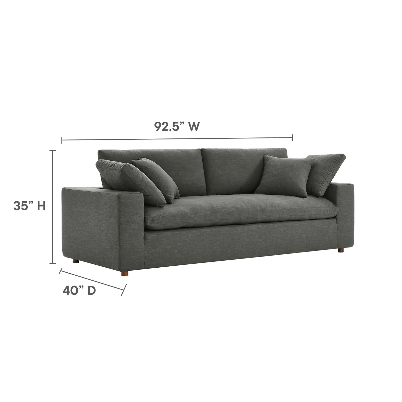 Commix Down Filled Overstuffed Sofa By Modway - EEI-4860 - Image 23