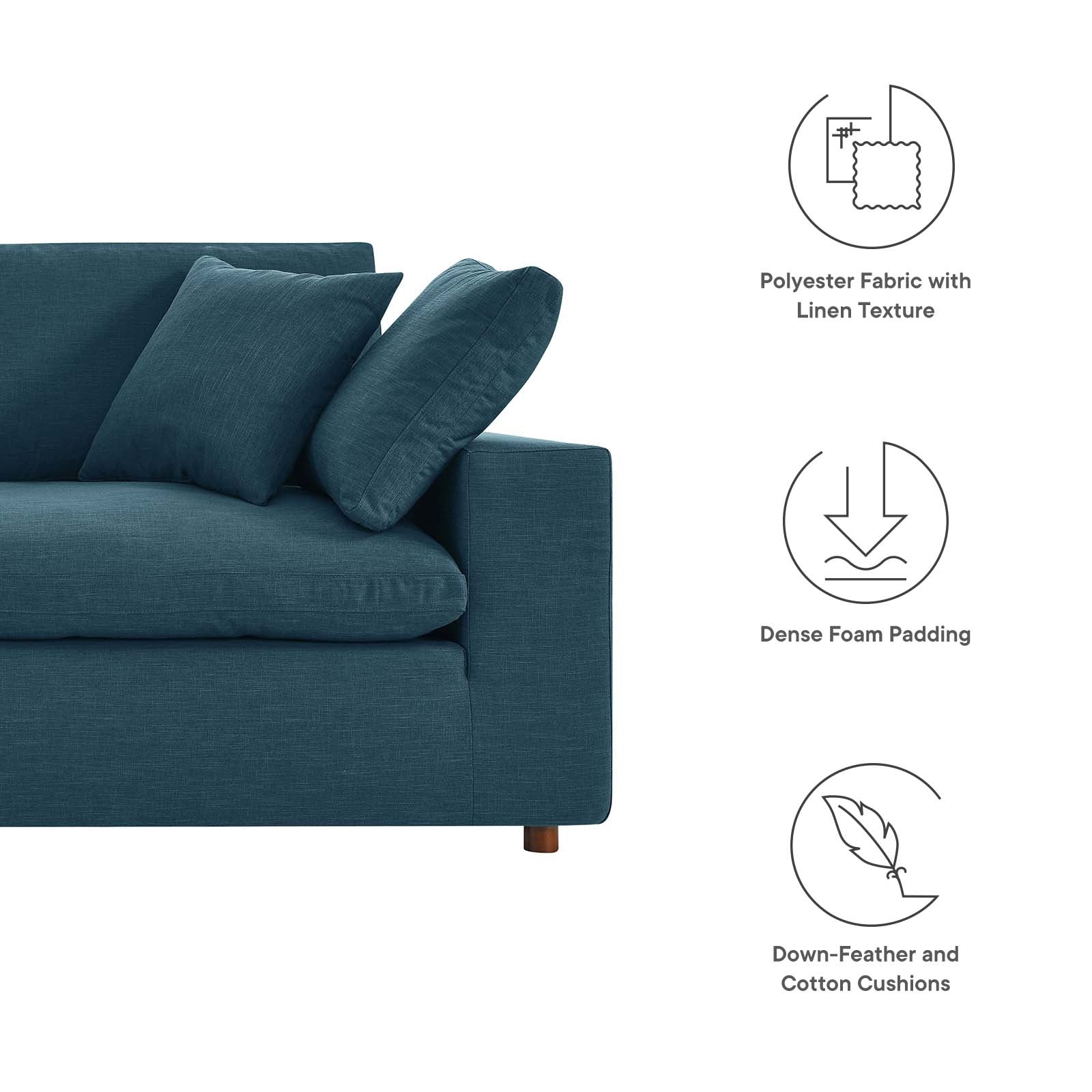 Commix Down Filled Overstuffed Sofa By Modway - EEI-4860 - Image 6