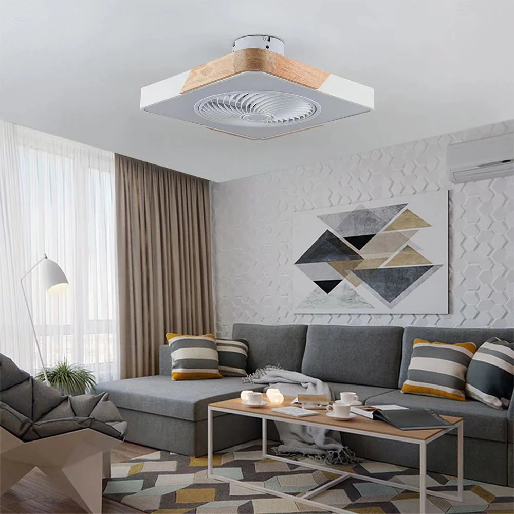 Compact Ceiling Lamp And Fan With Remote By Homeroots - Image 4