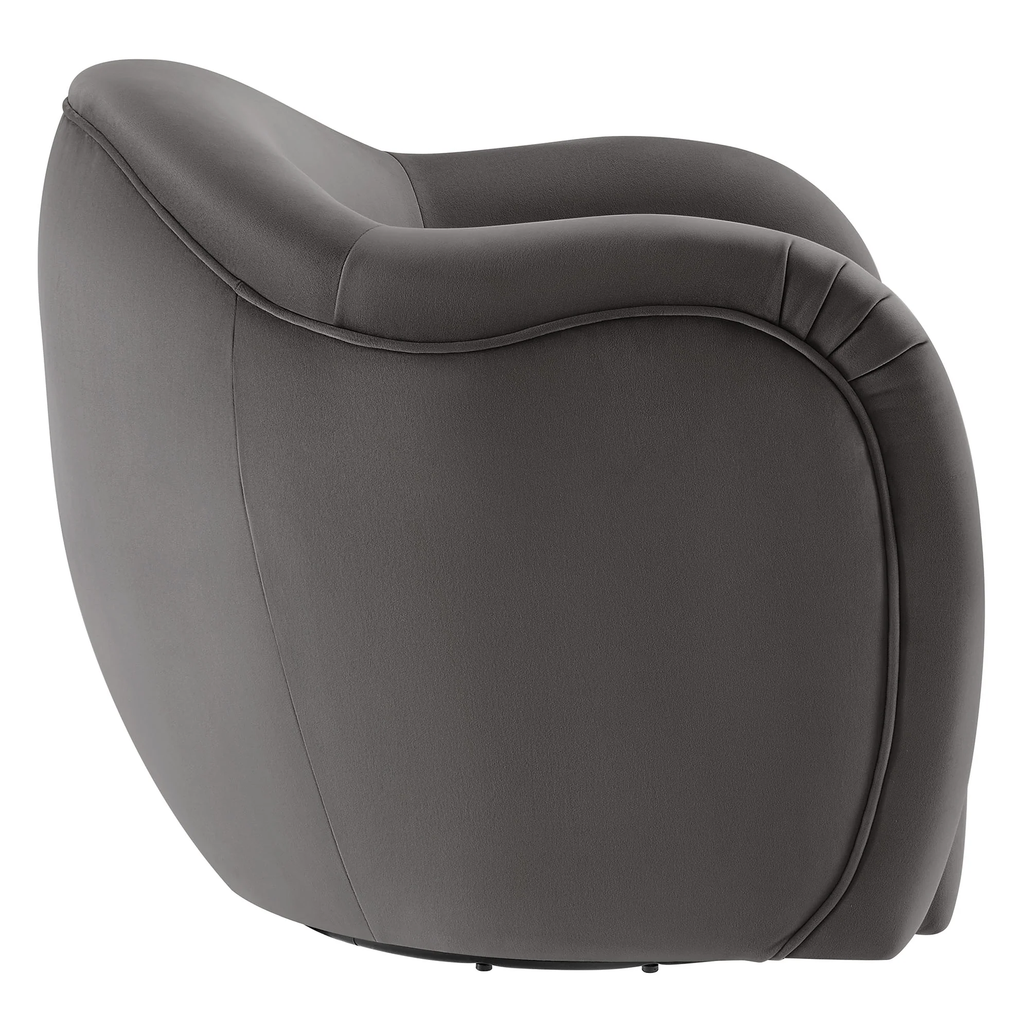 Compose Performance Velvet Swivel Armchair by Modway - Image 20