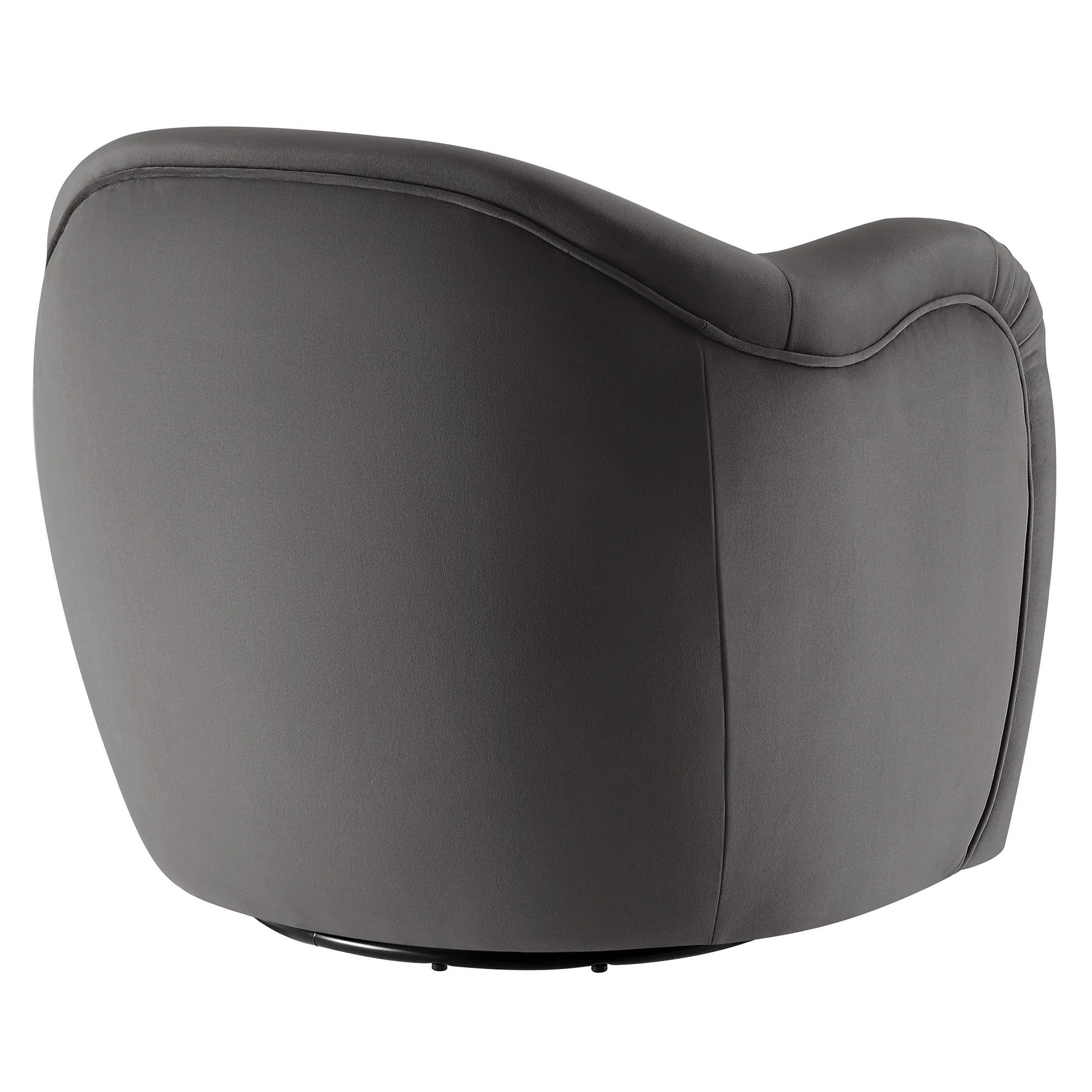 Compose Performance Velvet Swivel Armchair by Modway - Image 21