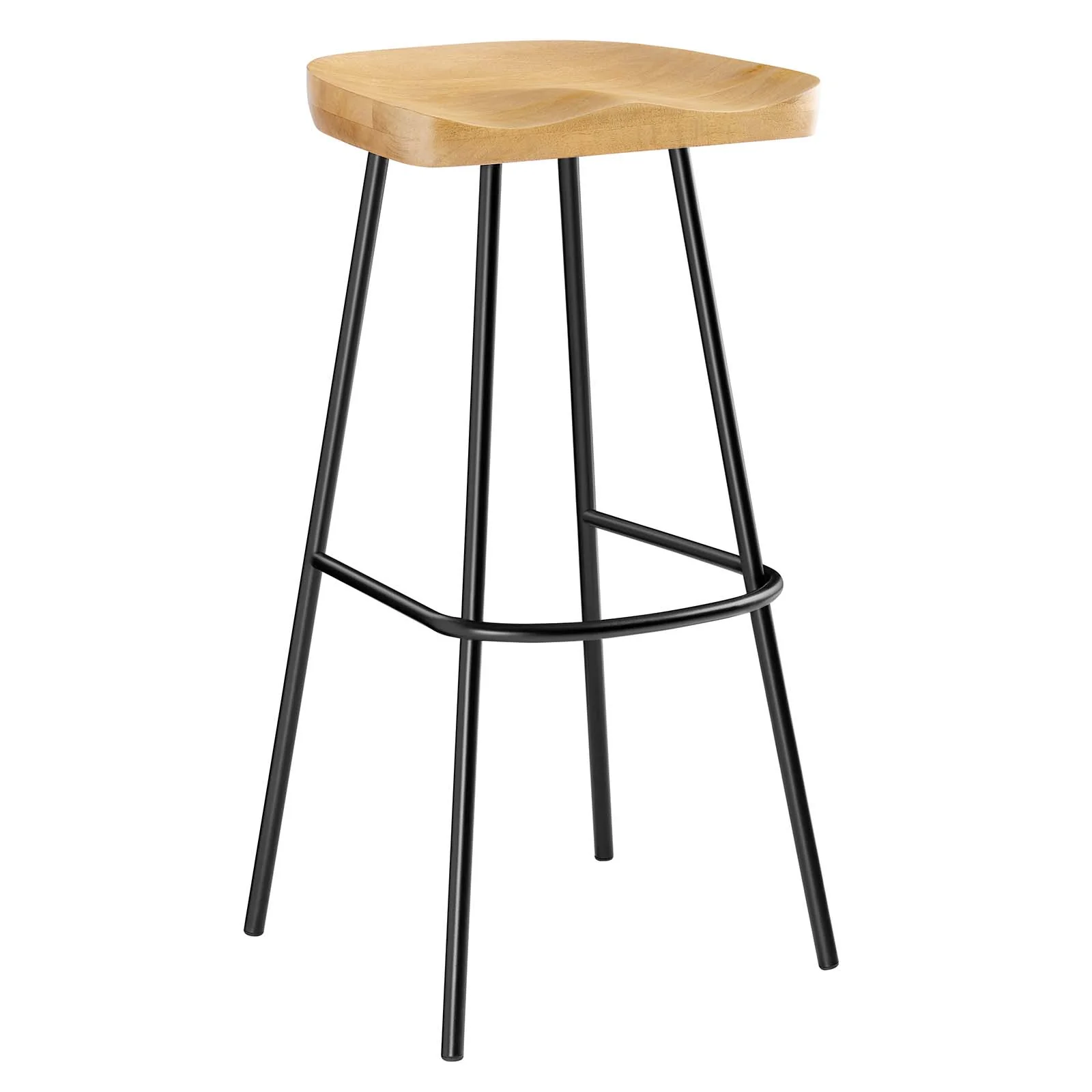 Concord Backless Wood Bar Stools - Set of 2 By Modway - EEI-6742 - Image 12