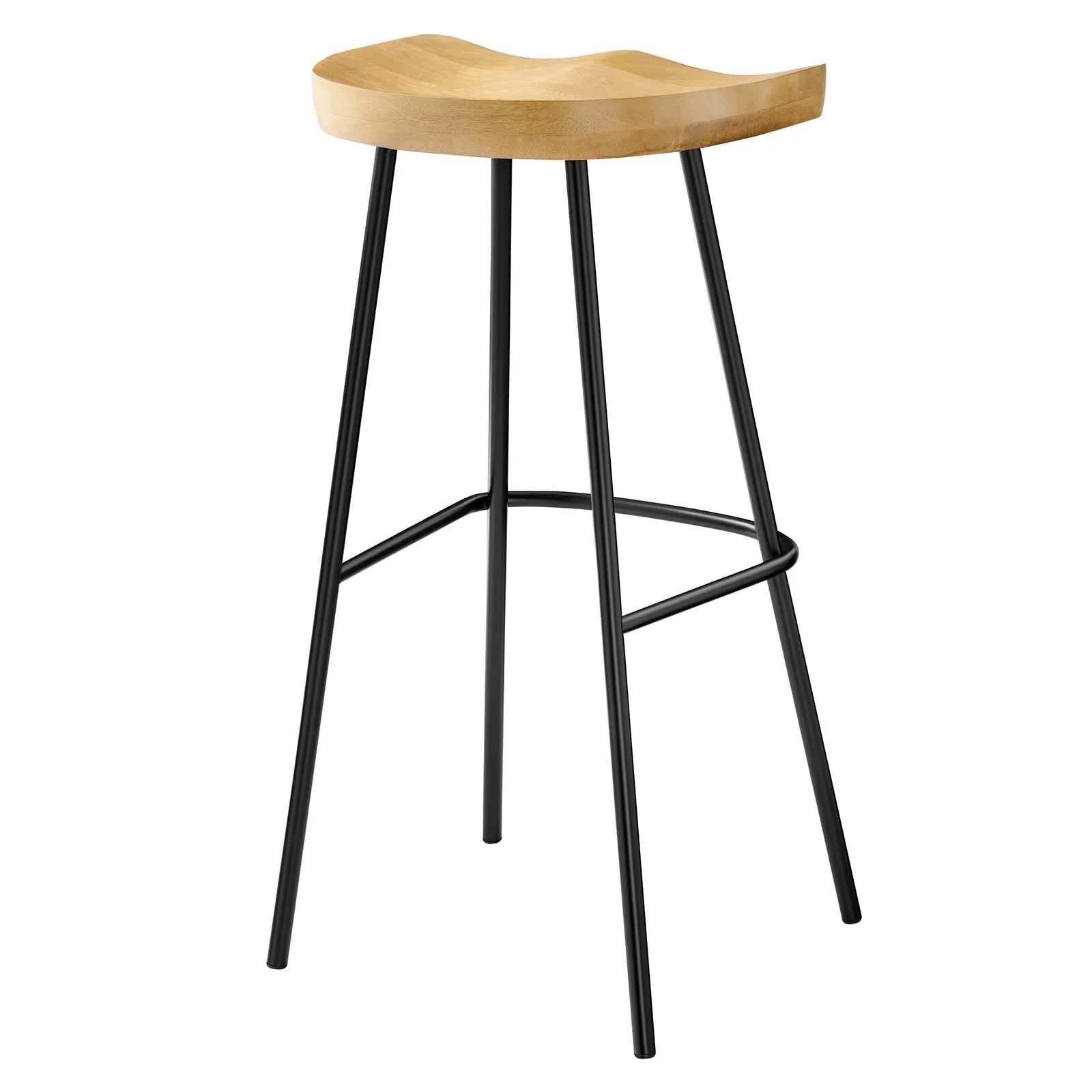 Concord Backless Wood Bar Stools - Set of 2 By Modway - EEI-6742 - Image 14