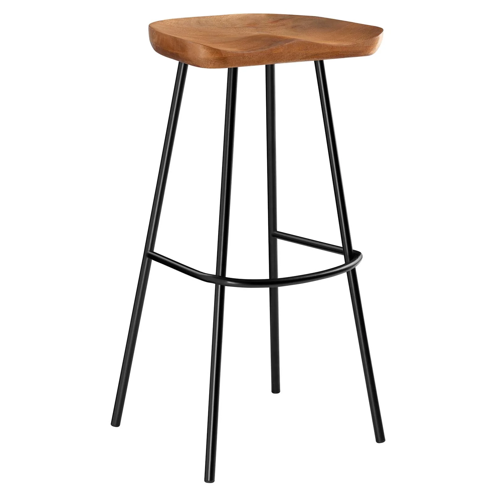 Concord Backless Wood Bar Stools - Set of 2 By Modway - EEI-6742 - Image 21