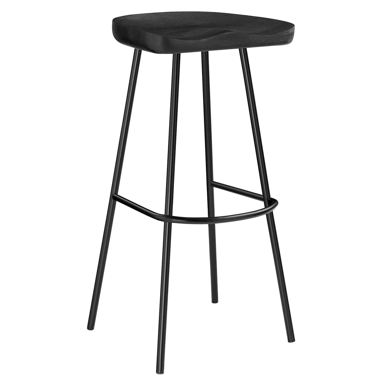 Concord Backless Wood Bar Stools - Set of 2 By Modway - EEI-6742 - Image 3