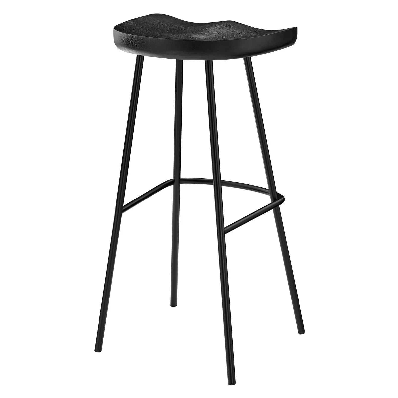Concord Backless Wood Bar Stools - Set of 2 By Modway - EEI-6742 - Image 5