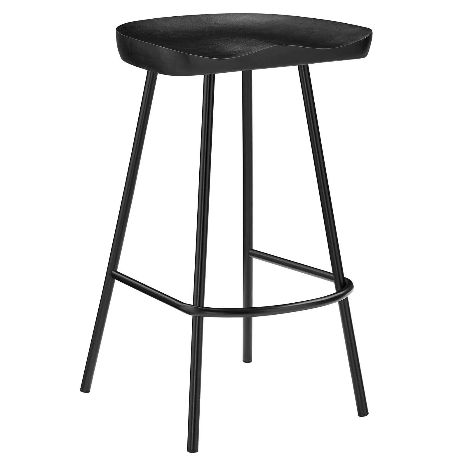 Concord Backless Wood Counter Stools - Set of 2 By Modway - EEI-6741 - Image 3