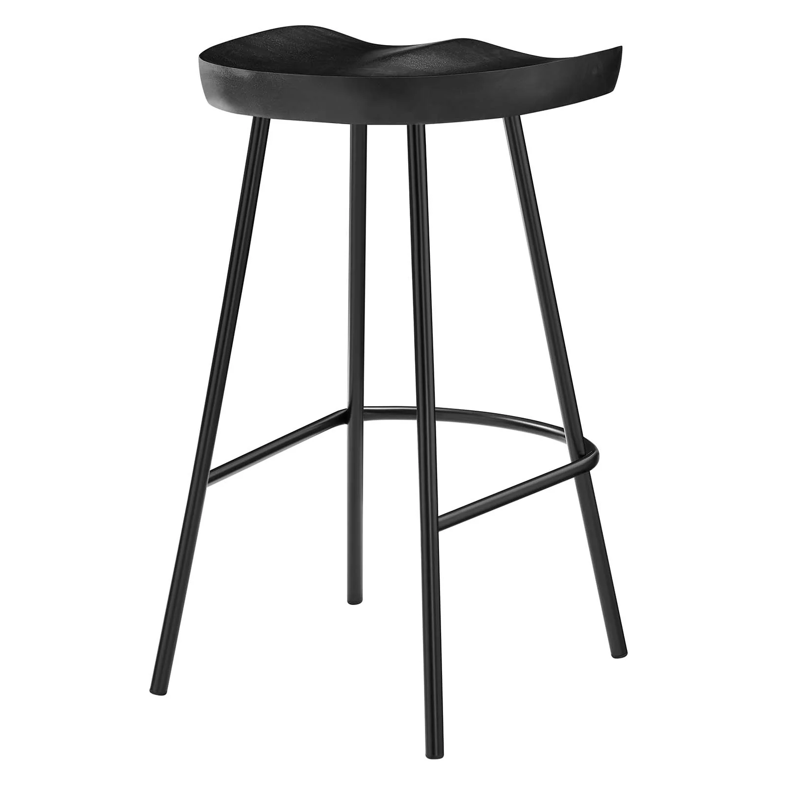 Concord Backless Wood Counter Stools - Set of 2 By Modway - EEI-6741 - Image 5