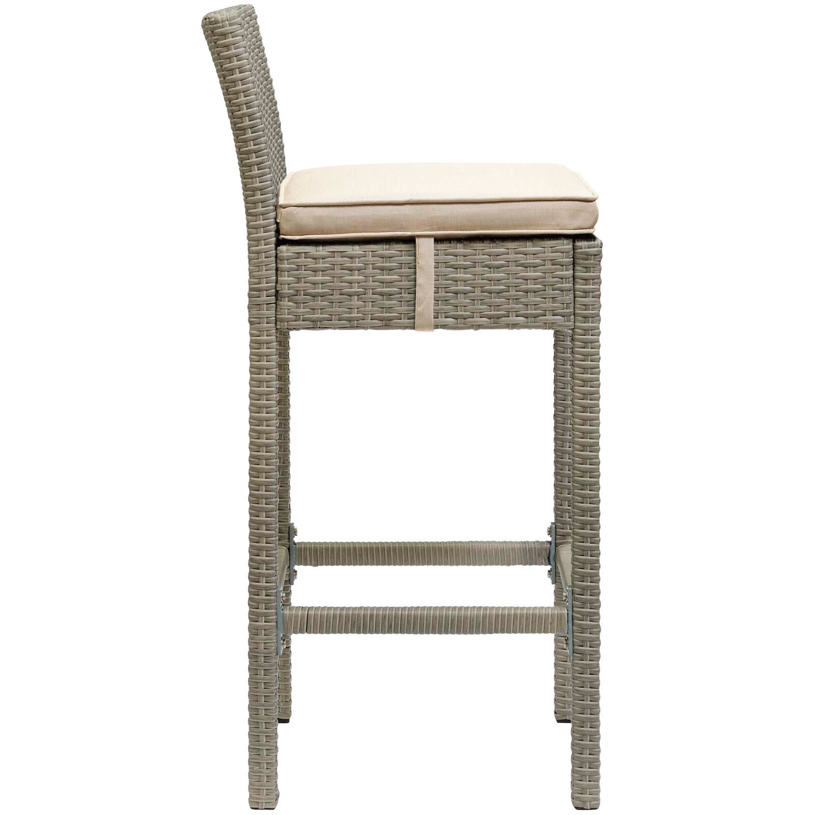 Conduit 5 Piece Outdoor Patio Wicker Rattan Set By Modway - EEI-3722 - Image 4